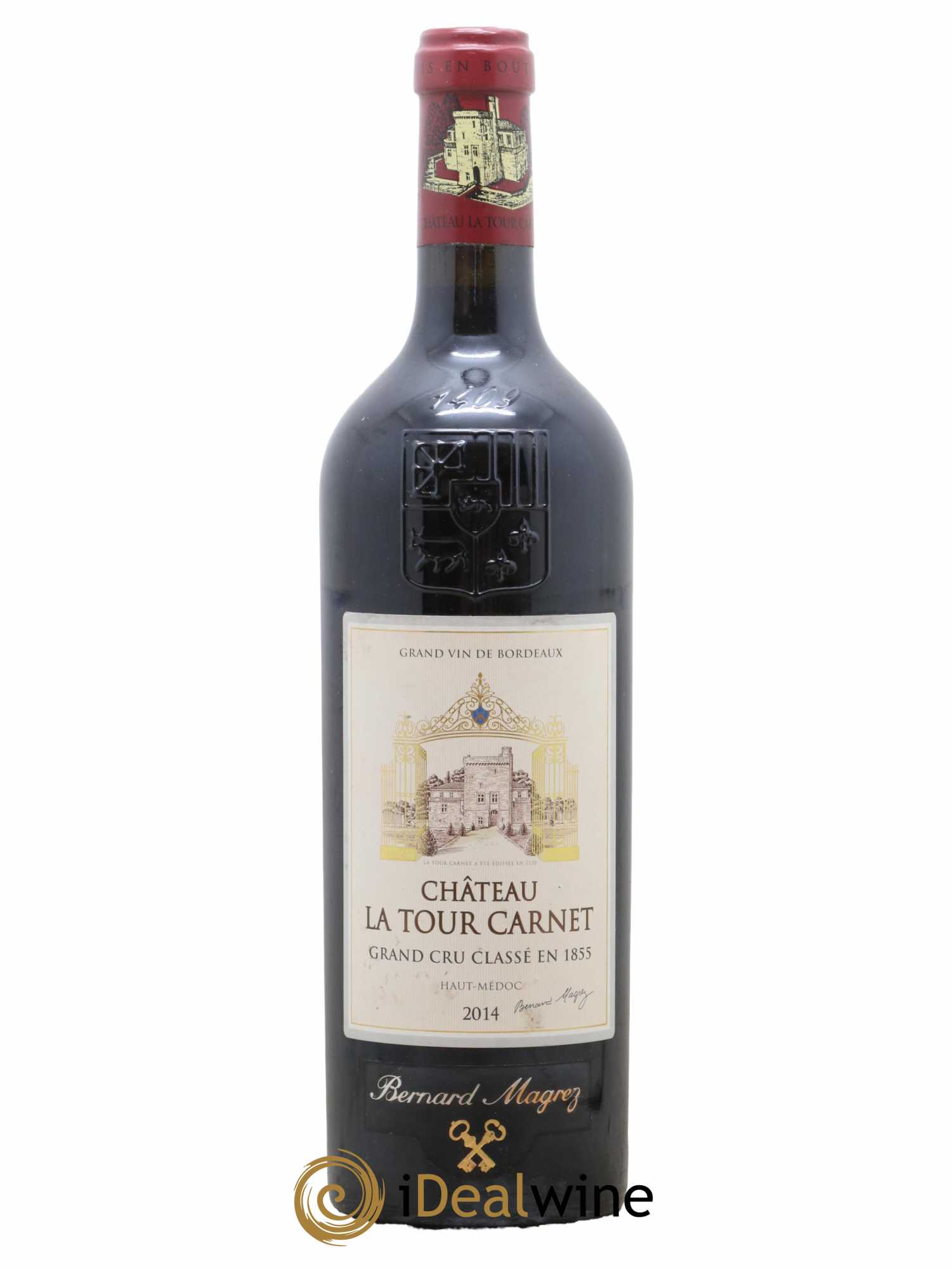 Château la Tour Carnet 4ème Grand Cru Classé 2014 - Lot de 1 bouteille - 0