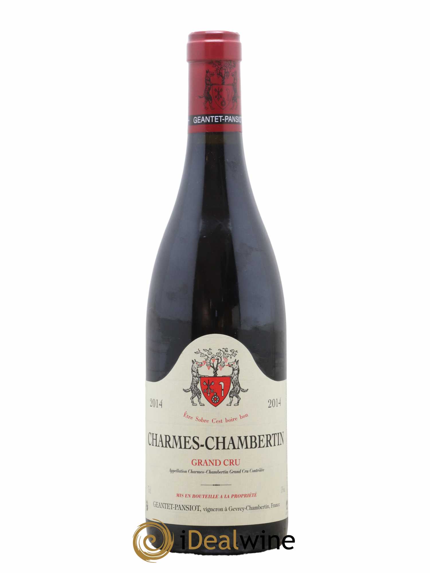 Charmes-Chambertin Grand Cru Geantet-Pansiot 2014 - Lot de 1 bouteille - 0