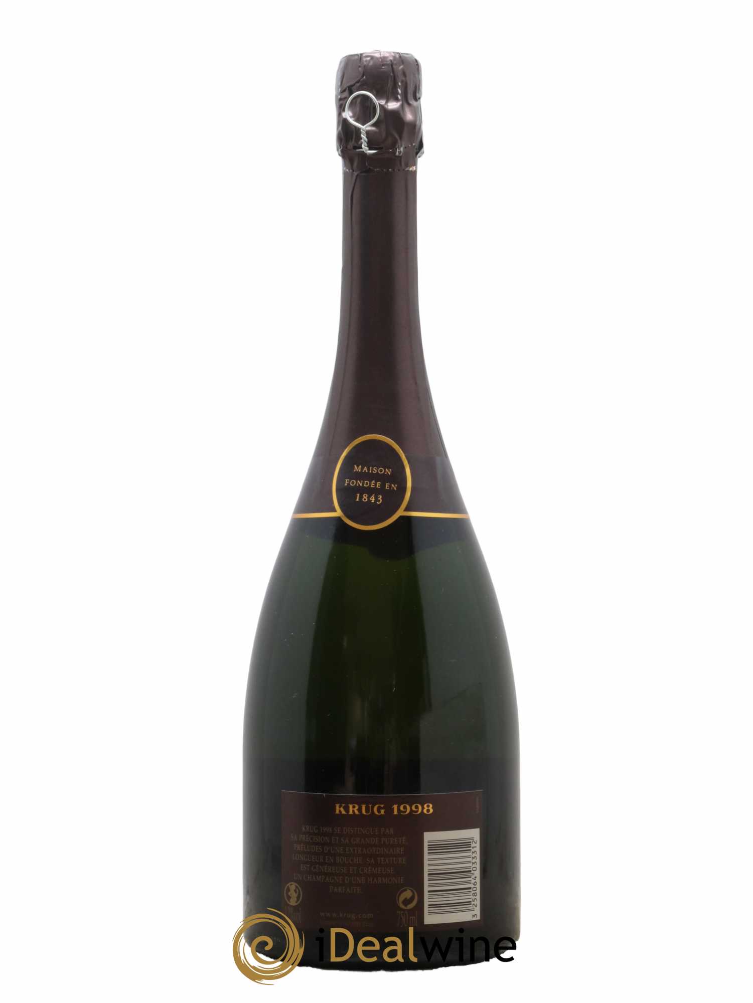 Vintage Krug 1998 - Lot de 1 bouteille - 2