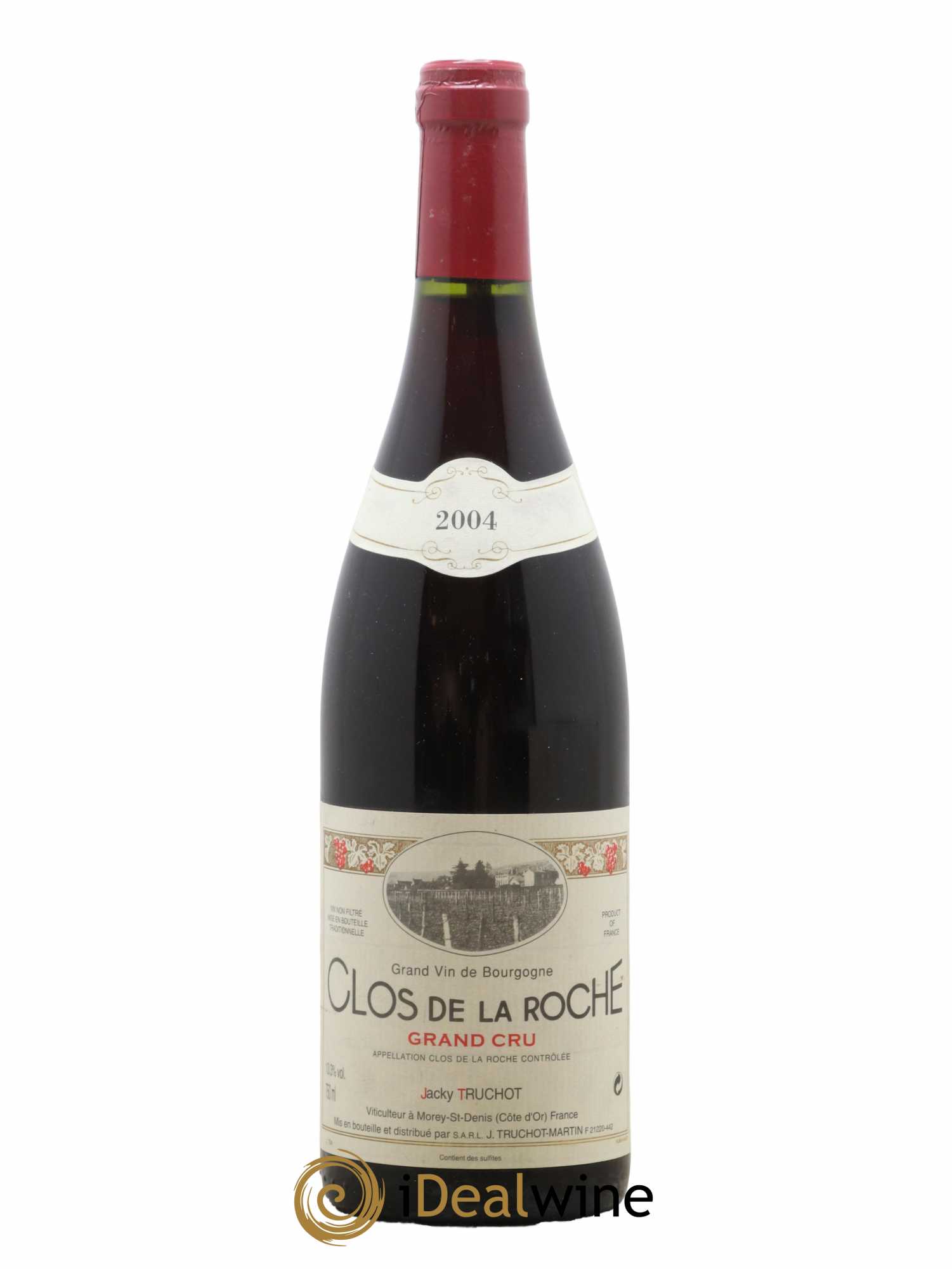 Clos de la Roche Grand Cru Jacky Truchot 2004 - Lot de 1 bouteille - 0