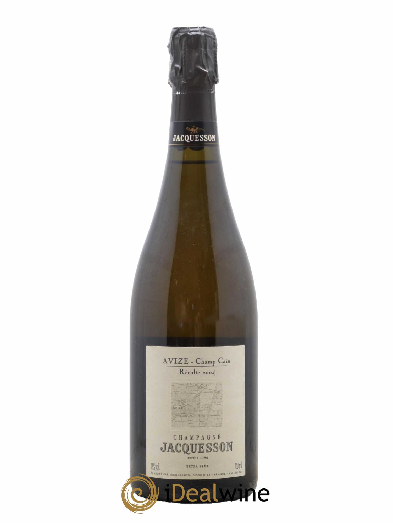 Avize Champ Caïn Extra-Brut Jacquesson 2004 - Lot de 1 bouteille - 0