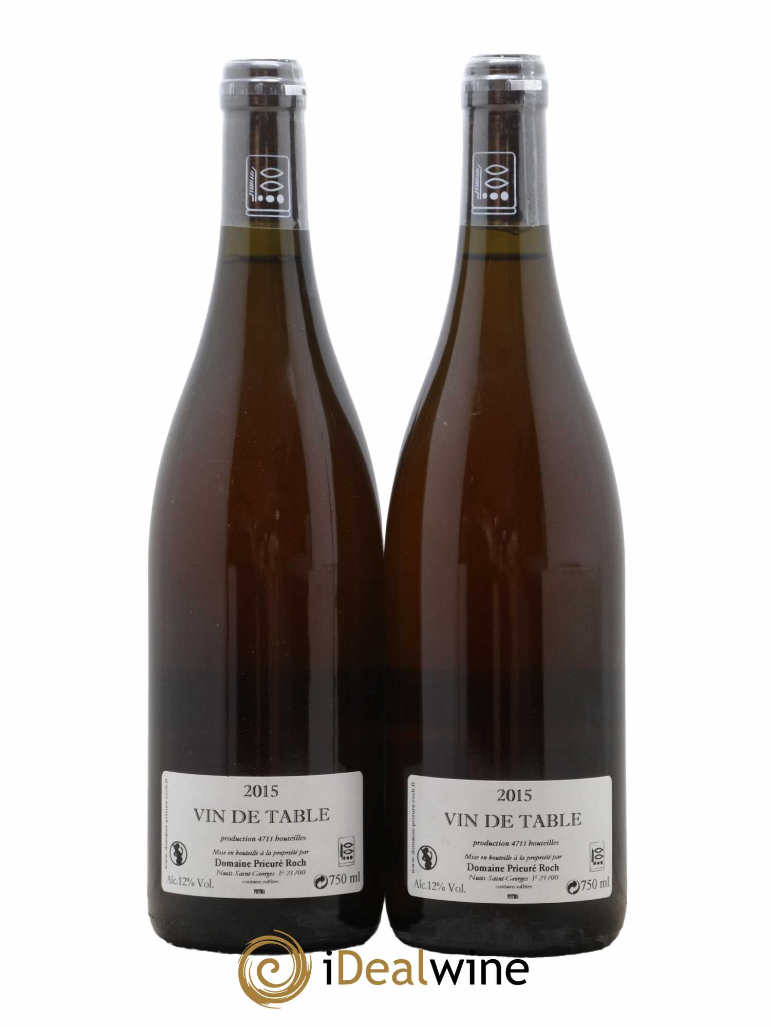 Vin de France Blanc de Macération Prieuré Roch 2015 - Lot de 2 bouteilles - 1