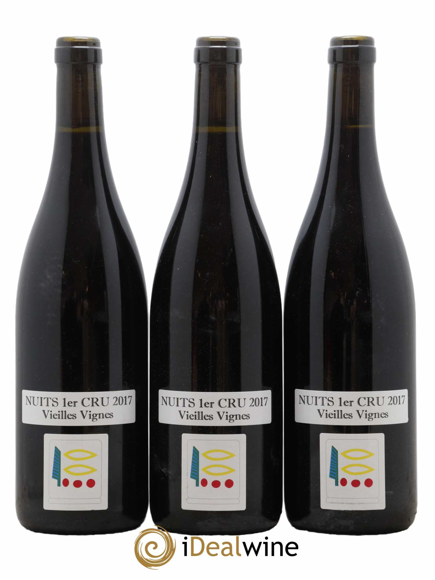 Nuits-Saint-Georges 1er Cru Vieilles Vignes Prieuré Roch 2017 - Lot de 3 bouteilles - 0