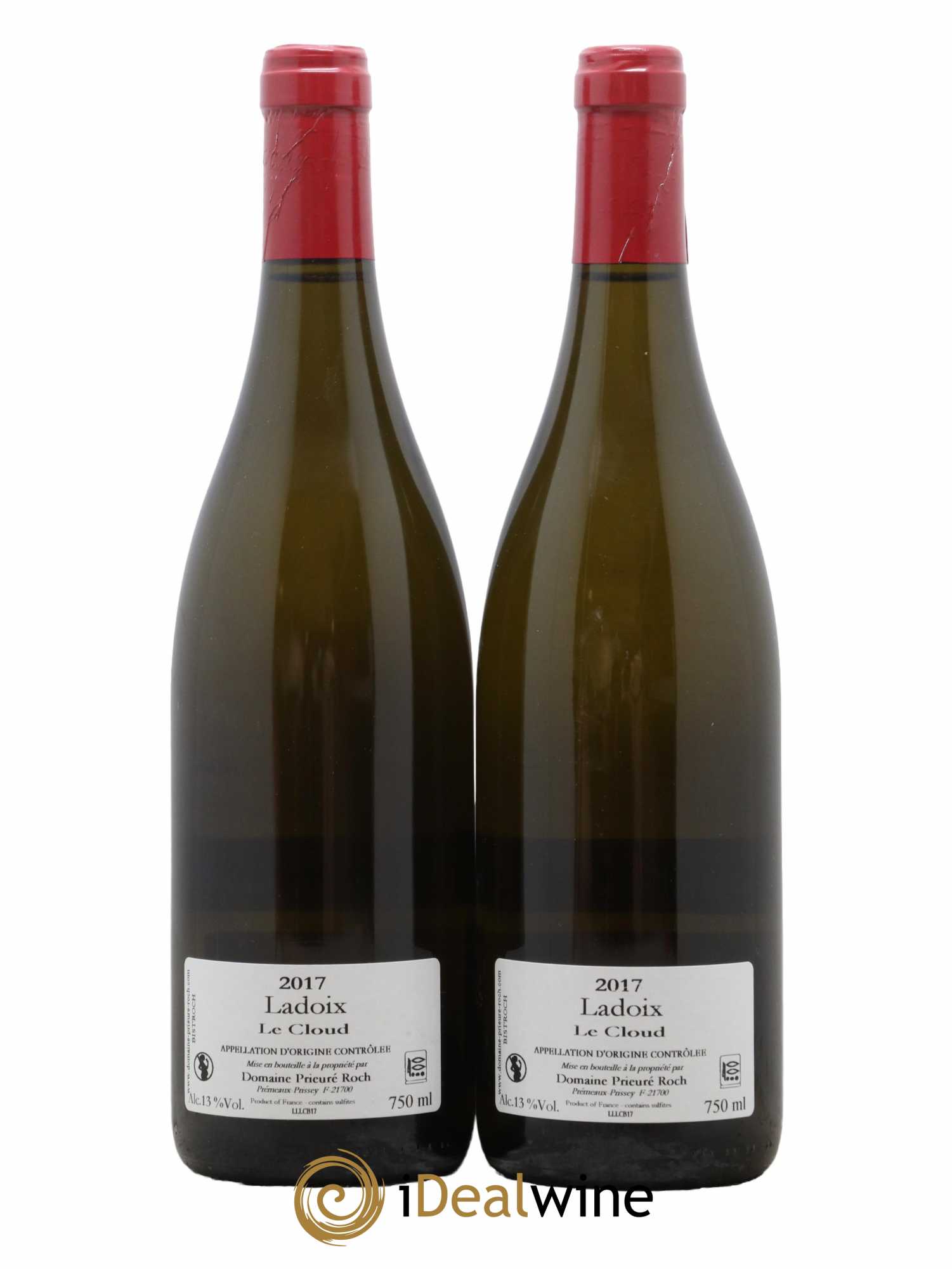 Ladoix Le Cloud Prieuré Roch 2017 - Posten von 2 Flaschen - 1