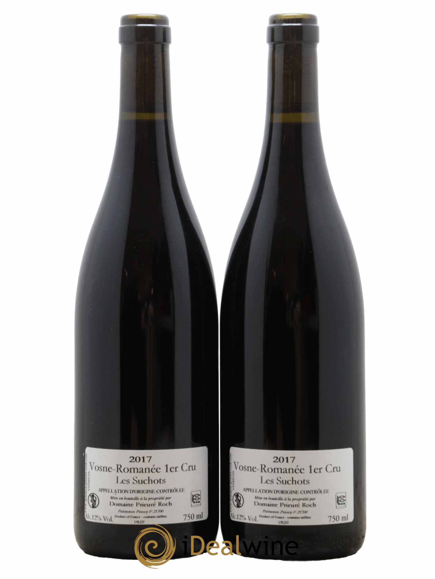 Vosne-Romanée 1er Cru Les Suchots Prieuré Roch 2017 - Lot de 2 bouteilles - 1