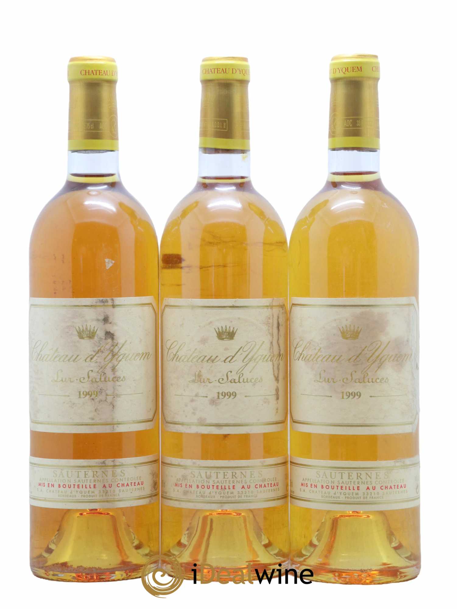 Château d' Yquem 1er Cru Classé Supérieur 1999 - Lotto di 6 bottiglie - 1