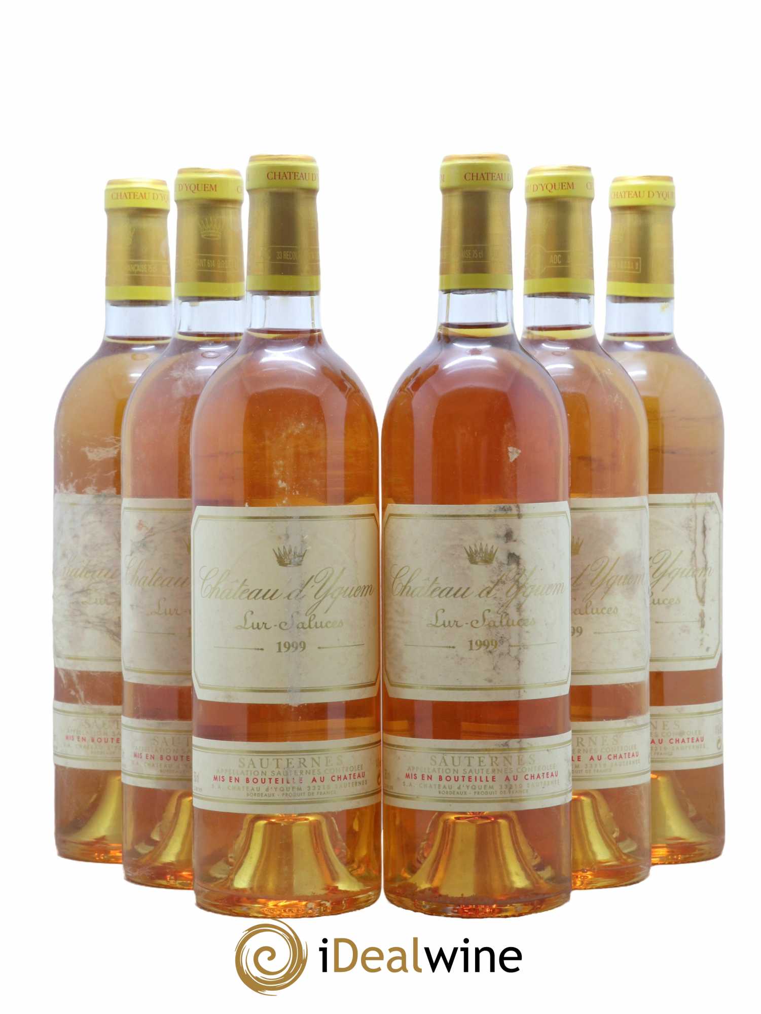 Château d' Yquem 1er Cru Classé Supérieur 1999 - Lotto di 6 bottiglie - 0