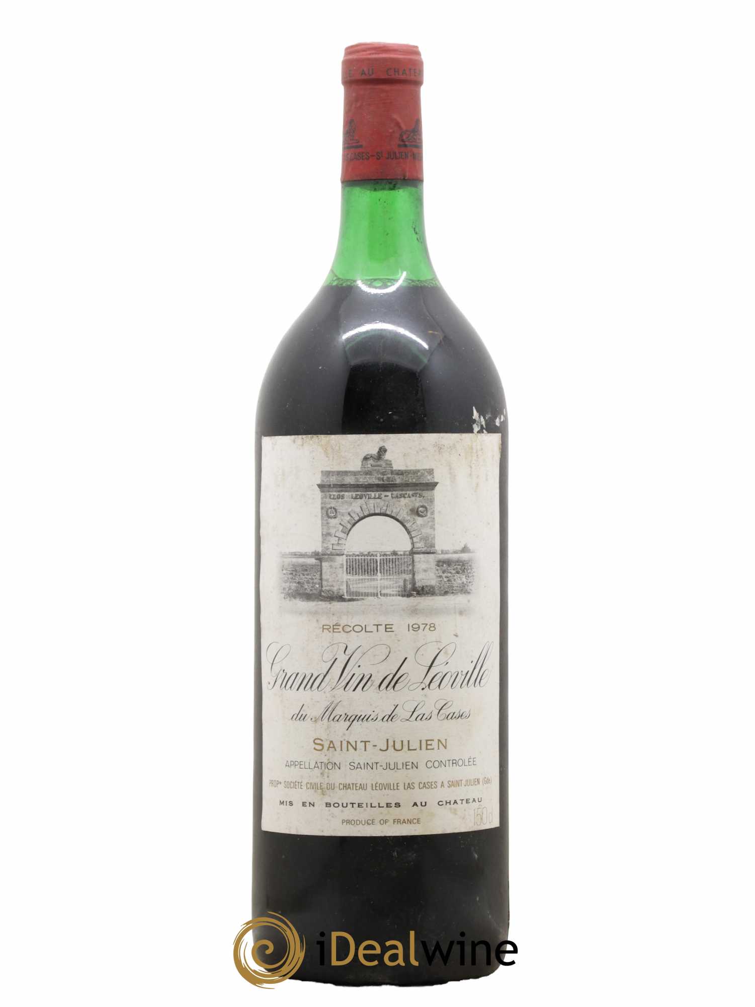 Château Léoville Las Cases 2ème Grand Cru Classé 1978 - Lot de 1 magnum - 0