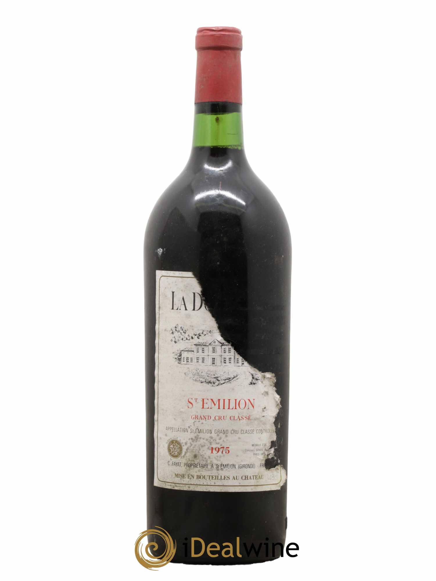 Château la Dominique Grand Cru Classé 1975 - Lot de 1 magnum - 0