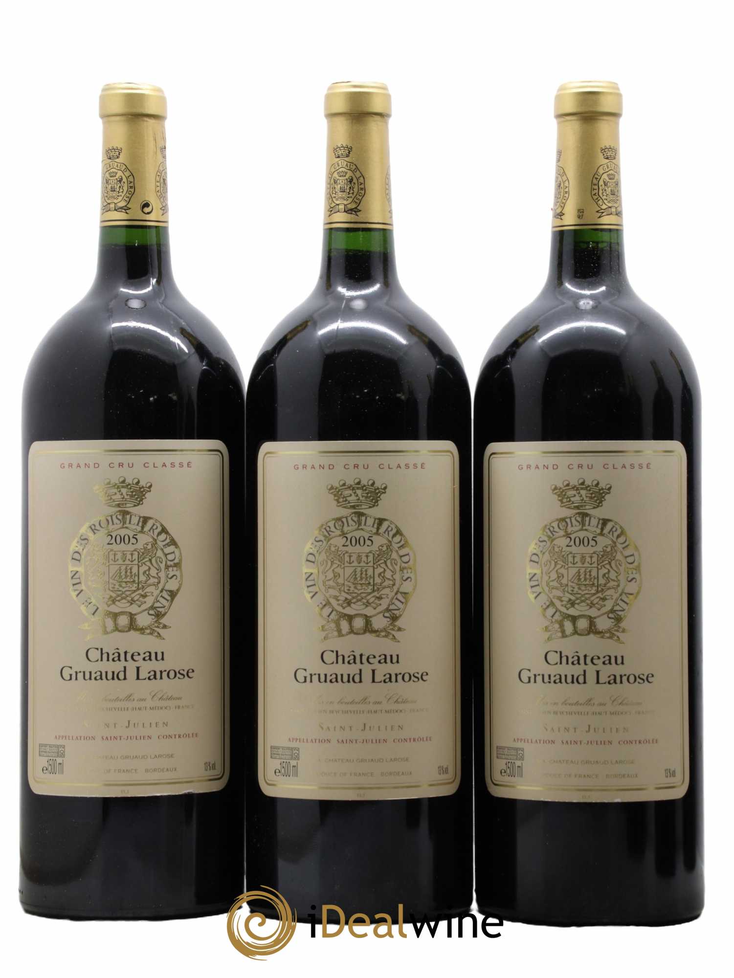 Château Gruaud Larose 2ème Grand Cru Classé 2005 - Lot de 6 magnums - 1