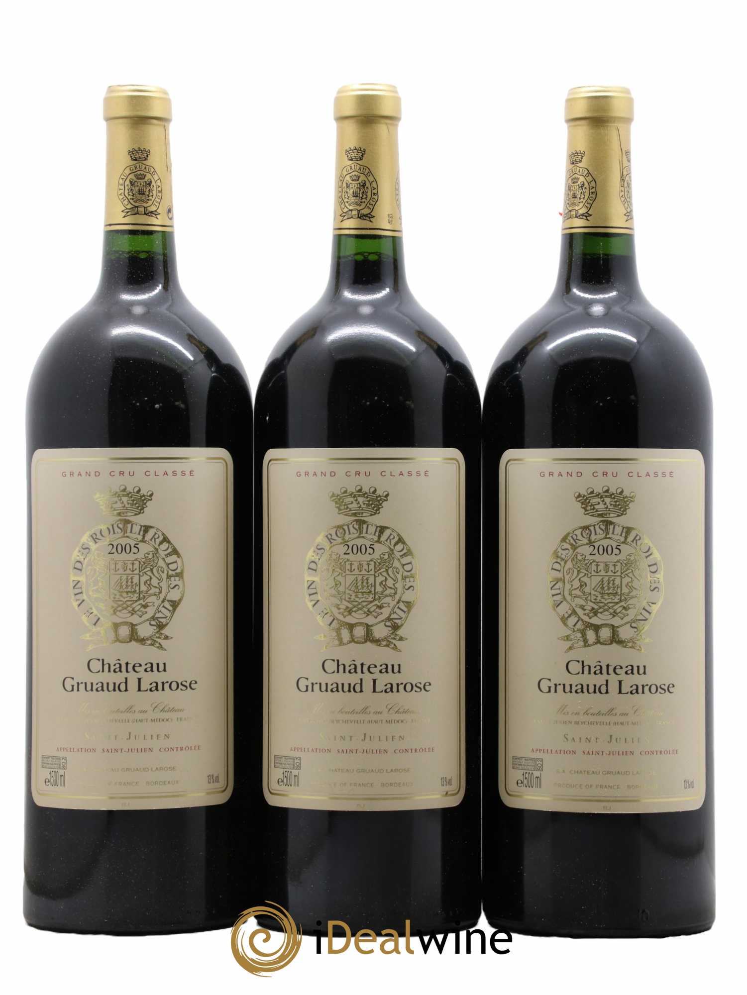 Château Gruaud Larose 2ème Grand Cru Classé 2005 - Lot de 6 magnums - 2
