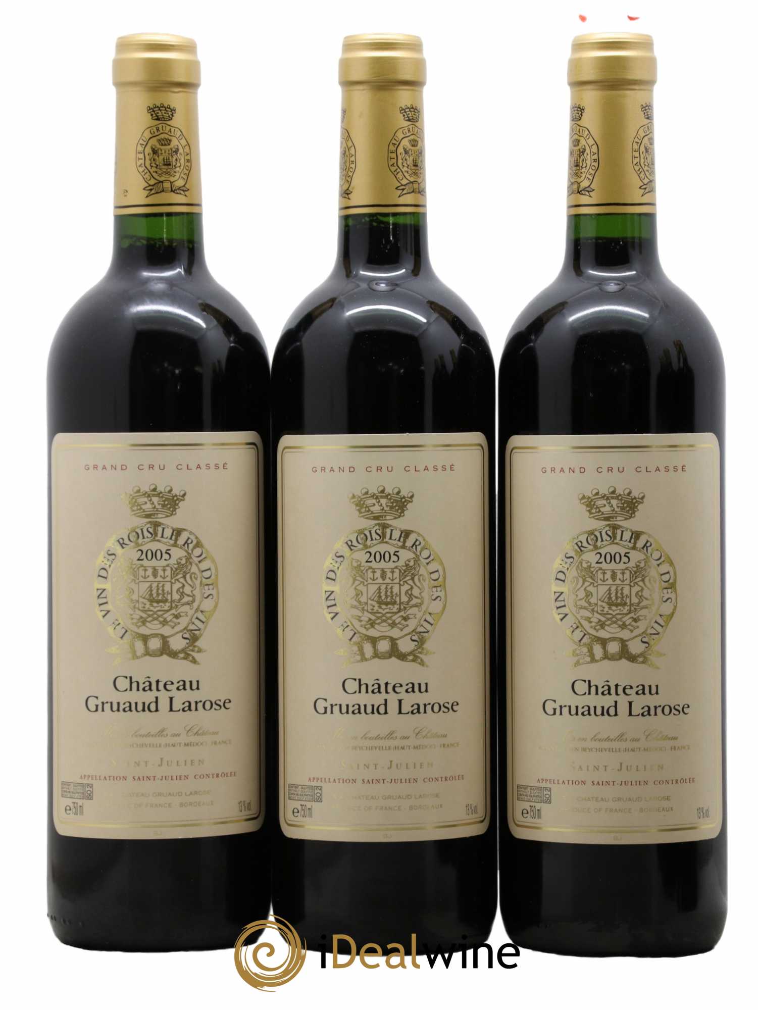 Château Gruaud Larose 2ème Grand Cru Classé 2005 - Lot de 6 bouteilles - 1