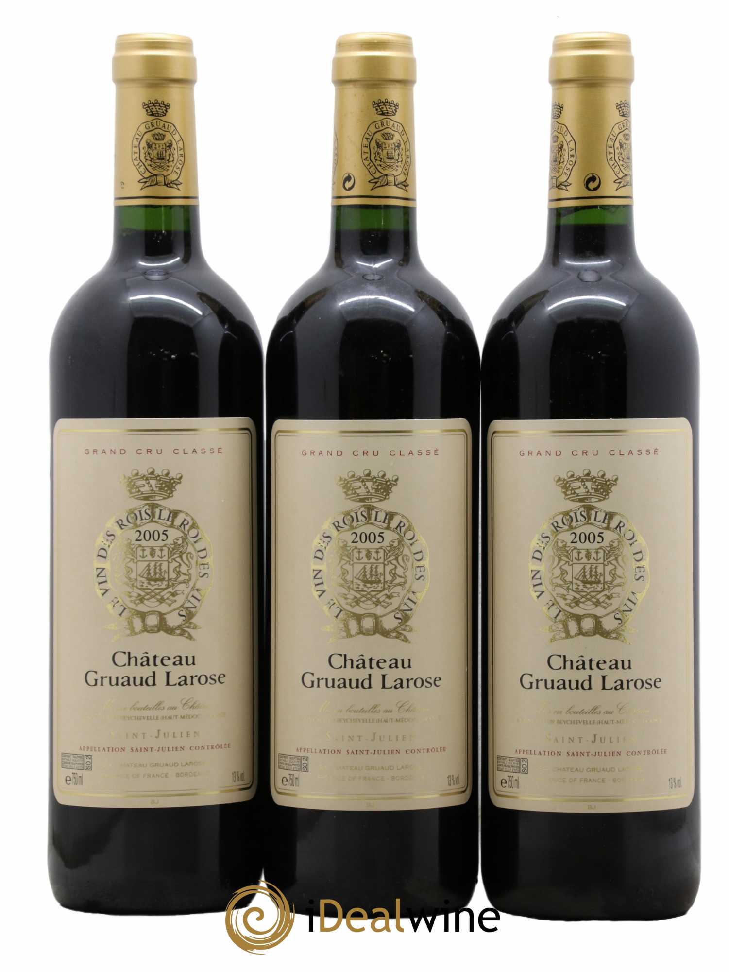 Château Gruaud Larose 2ème Grand Cru Classé 2005 - Lot de 6 bouteilles - 2