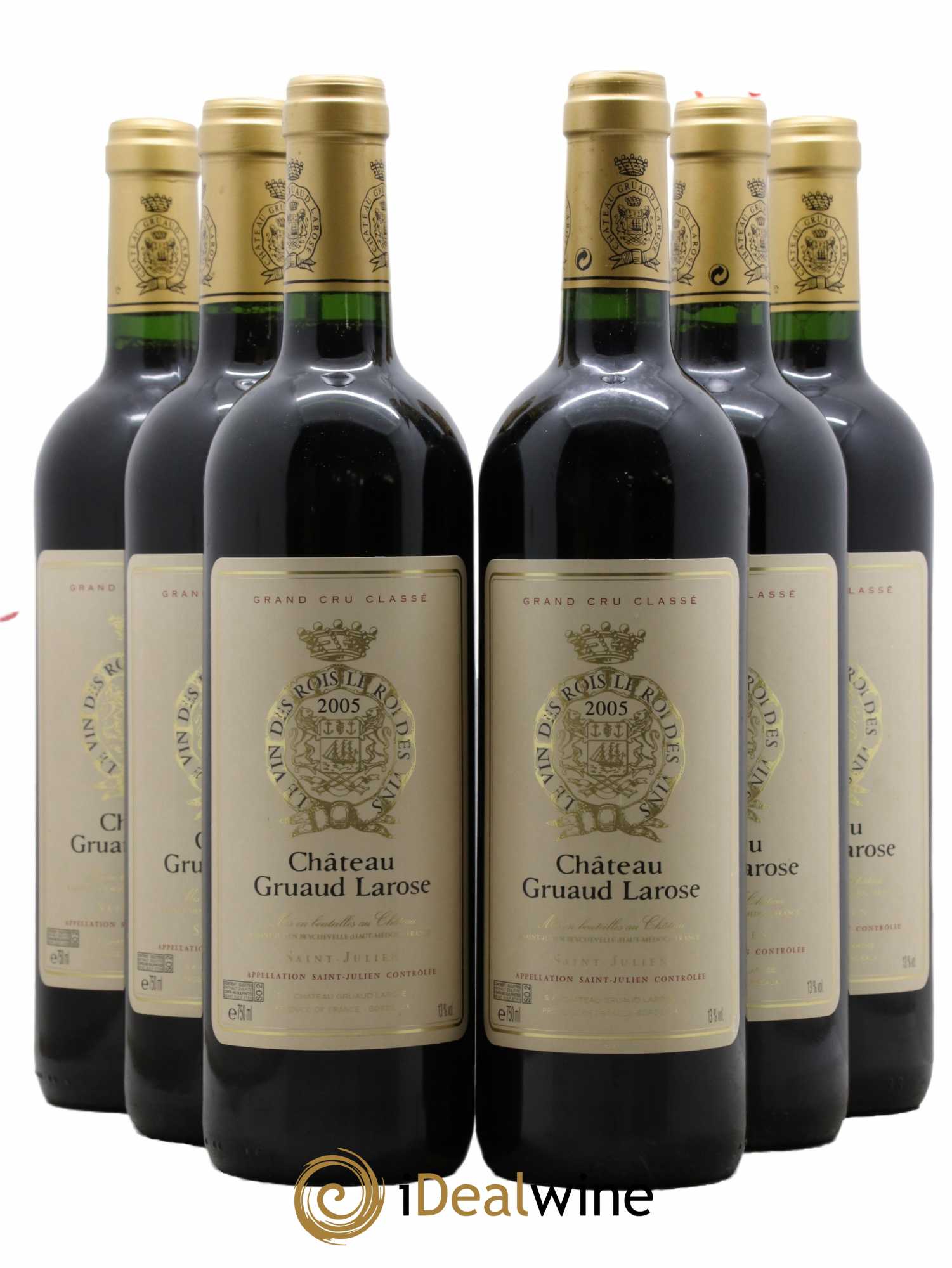 Château Gruaud Larose 2ème Grand Cru Classé 2005 - Lot de 6 bouteilles - 0