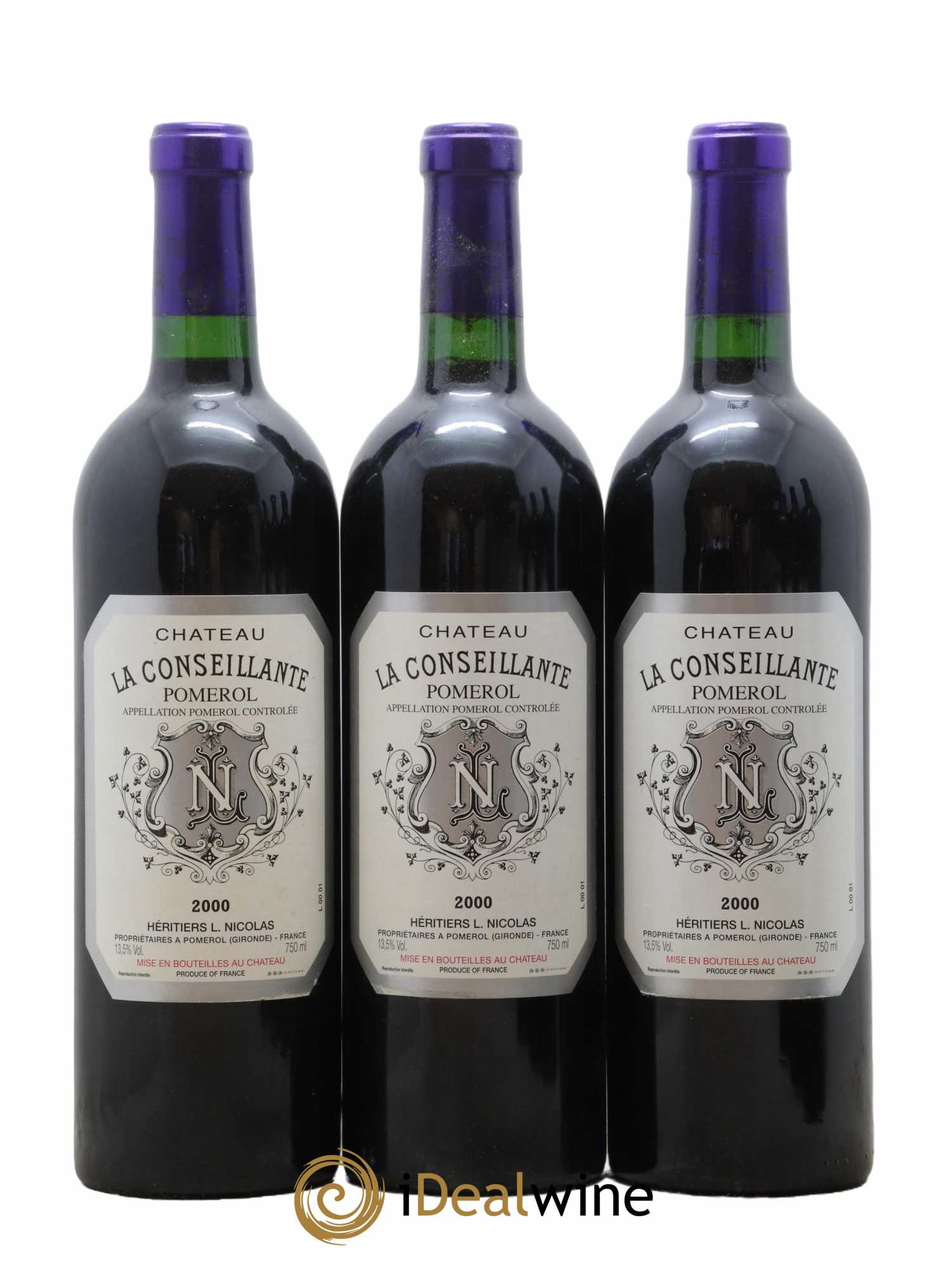 Château la Conseillante 2000 - Lot de 6 bouteilles - 2
