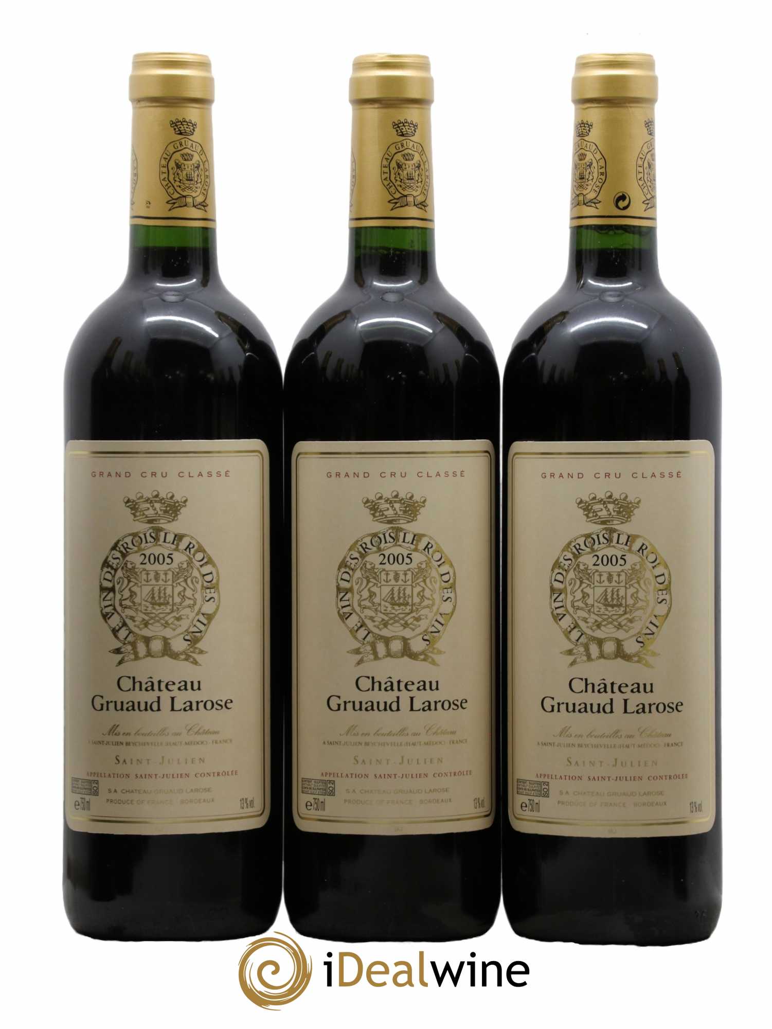 Château Gruaud Larose 2ème Grand Cru Classé 2005 - Lot de 12 bouteilles - 1