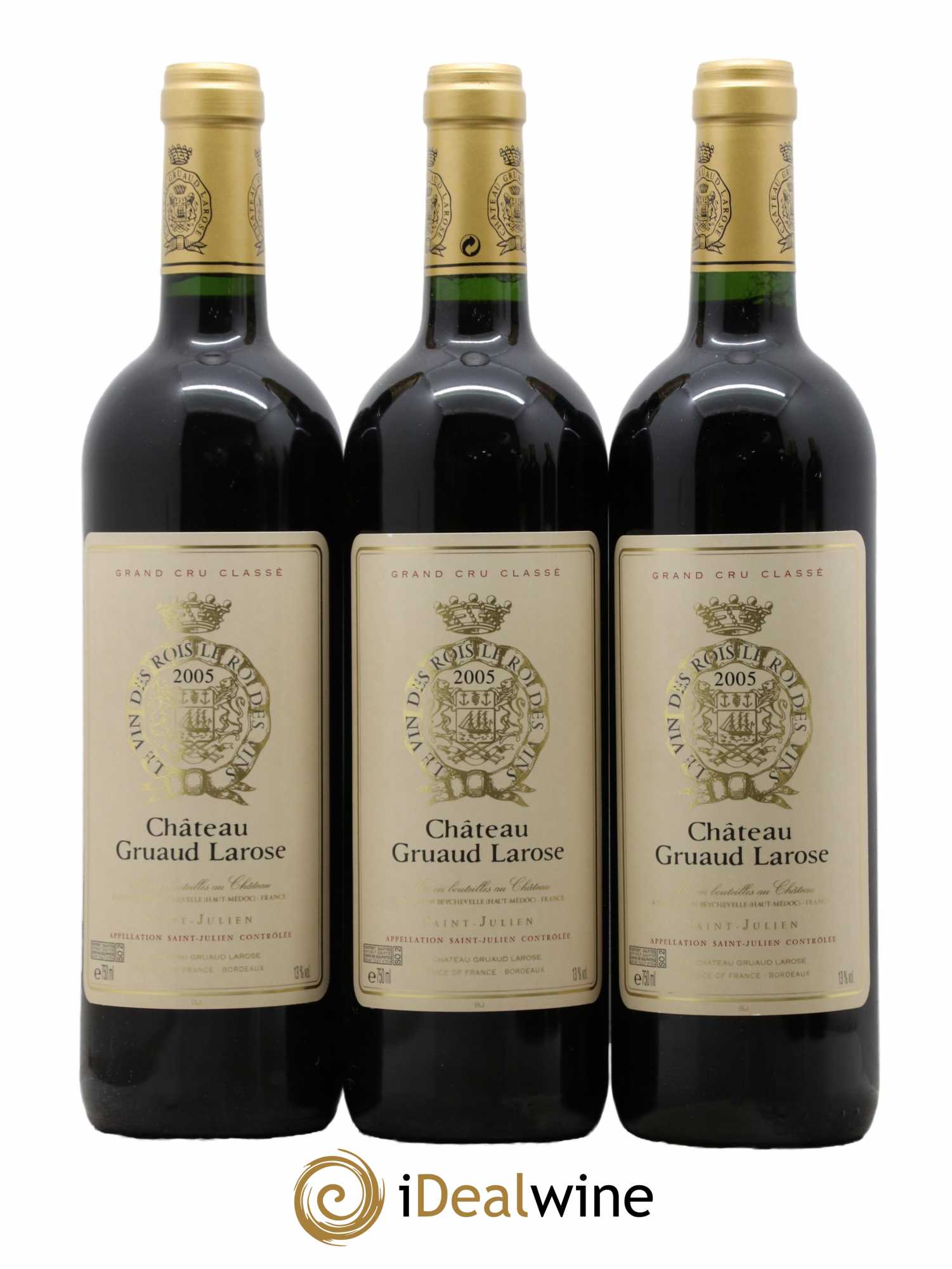 Château Gruaud Larose 2ème Grand Cru Classé 2005 - Lot de 6 bouteilles - 1