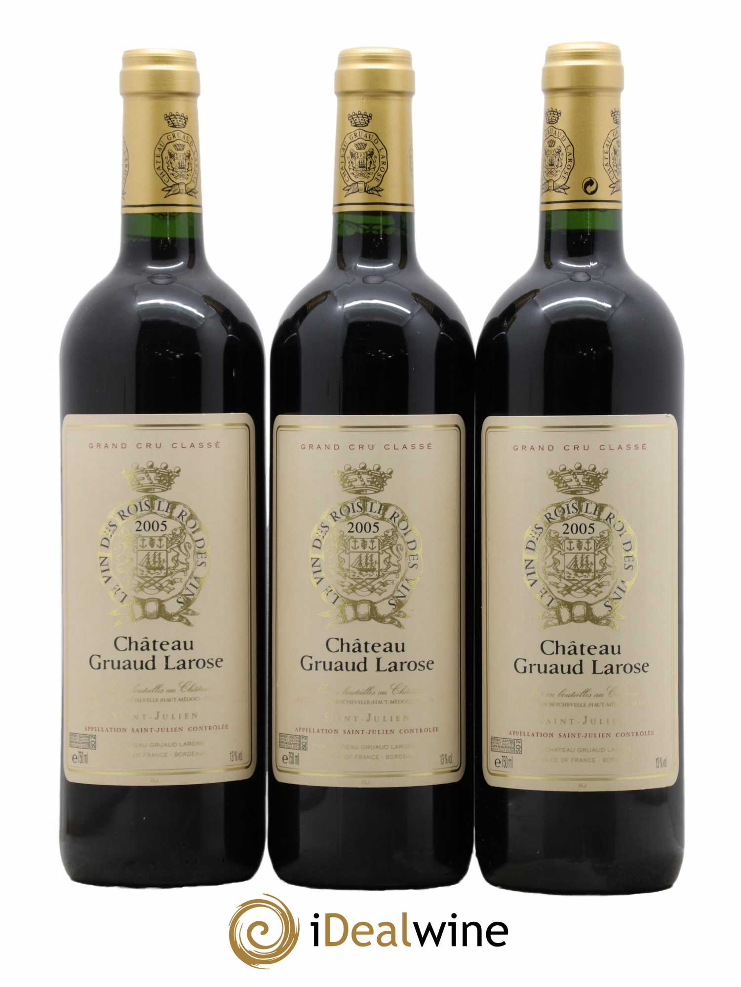 Château Gruaud Larose 2ème Grand Cru Classé 2005 - Lot de 6 bouteilles - 2