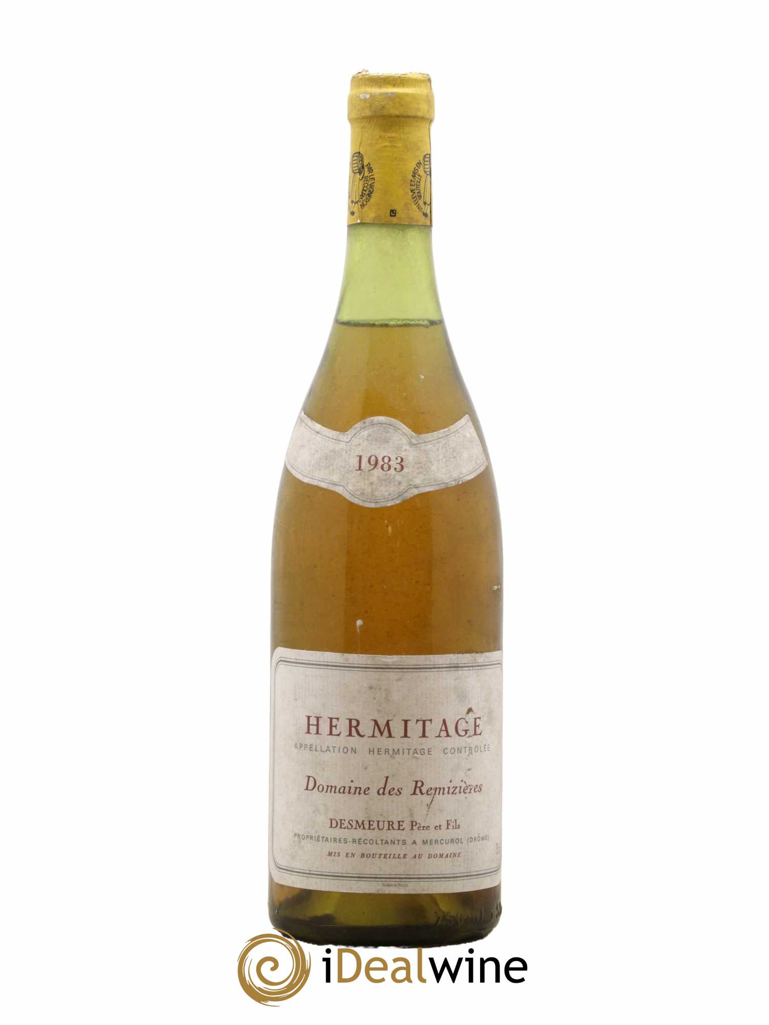 Hermitage Domaine des Remizières 1983 - Lot de 1 bouteille - 0