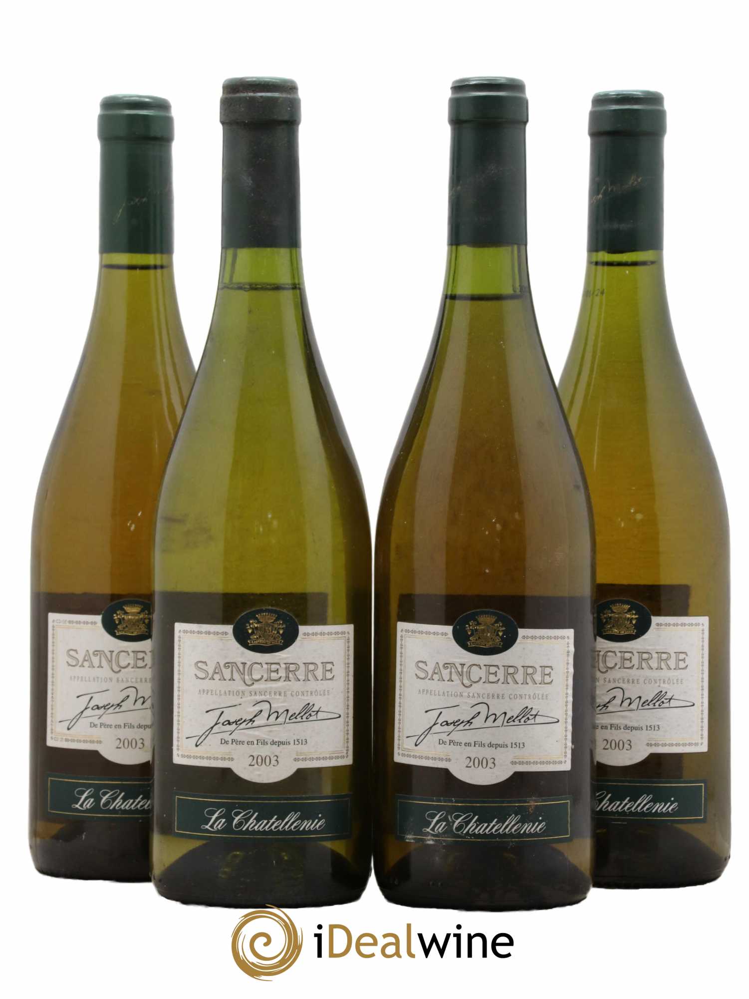 Sancerre La Chatellaine Domaine Mellot 2003 - Lot de 4 bouteilles - 0