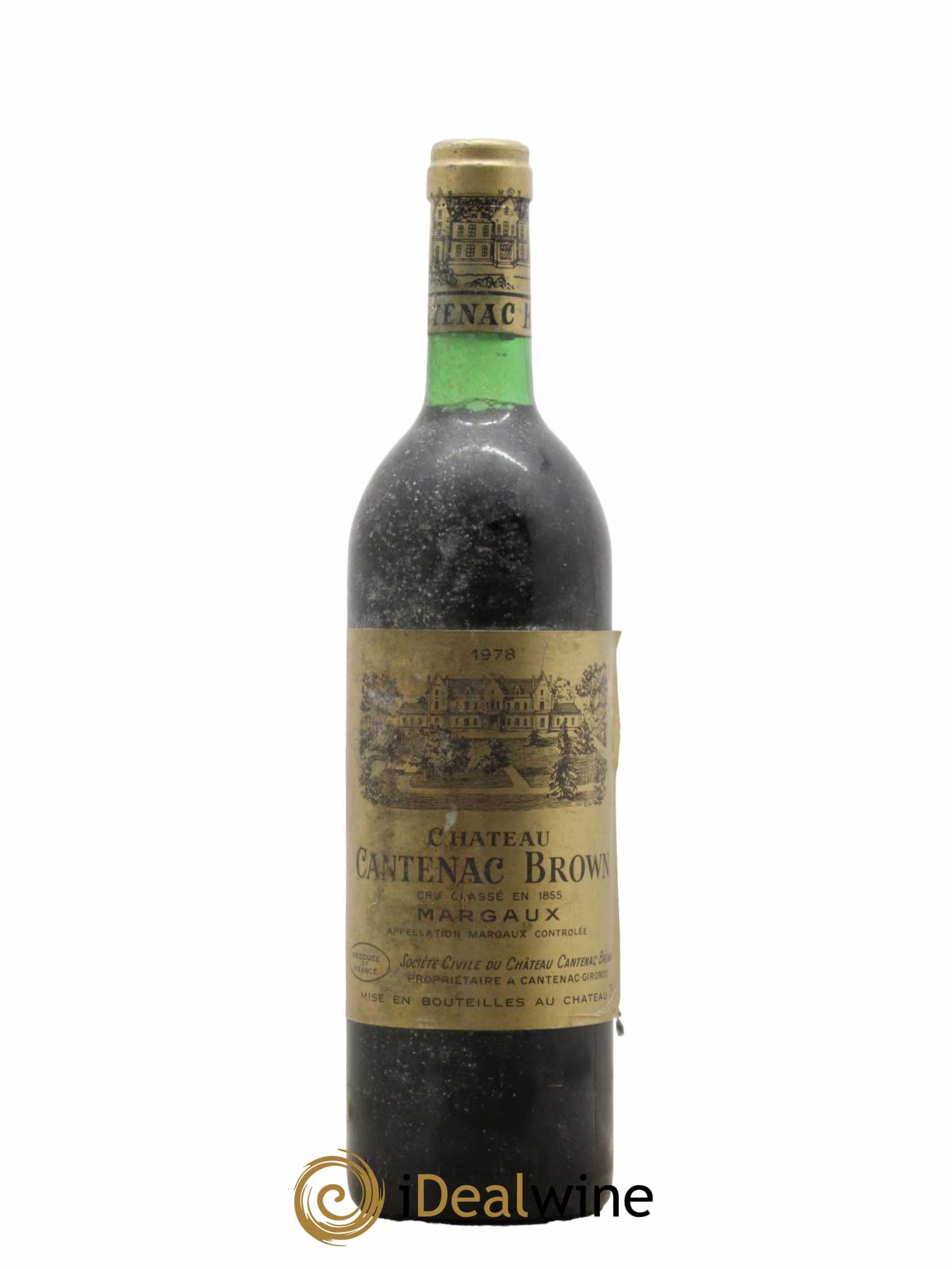 Château Cantenac Brown 3ème Grand Cru Classé 1978 - Lot de 1 bouteille - 0