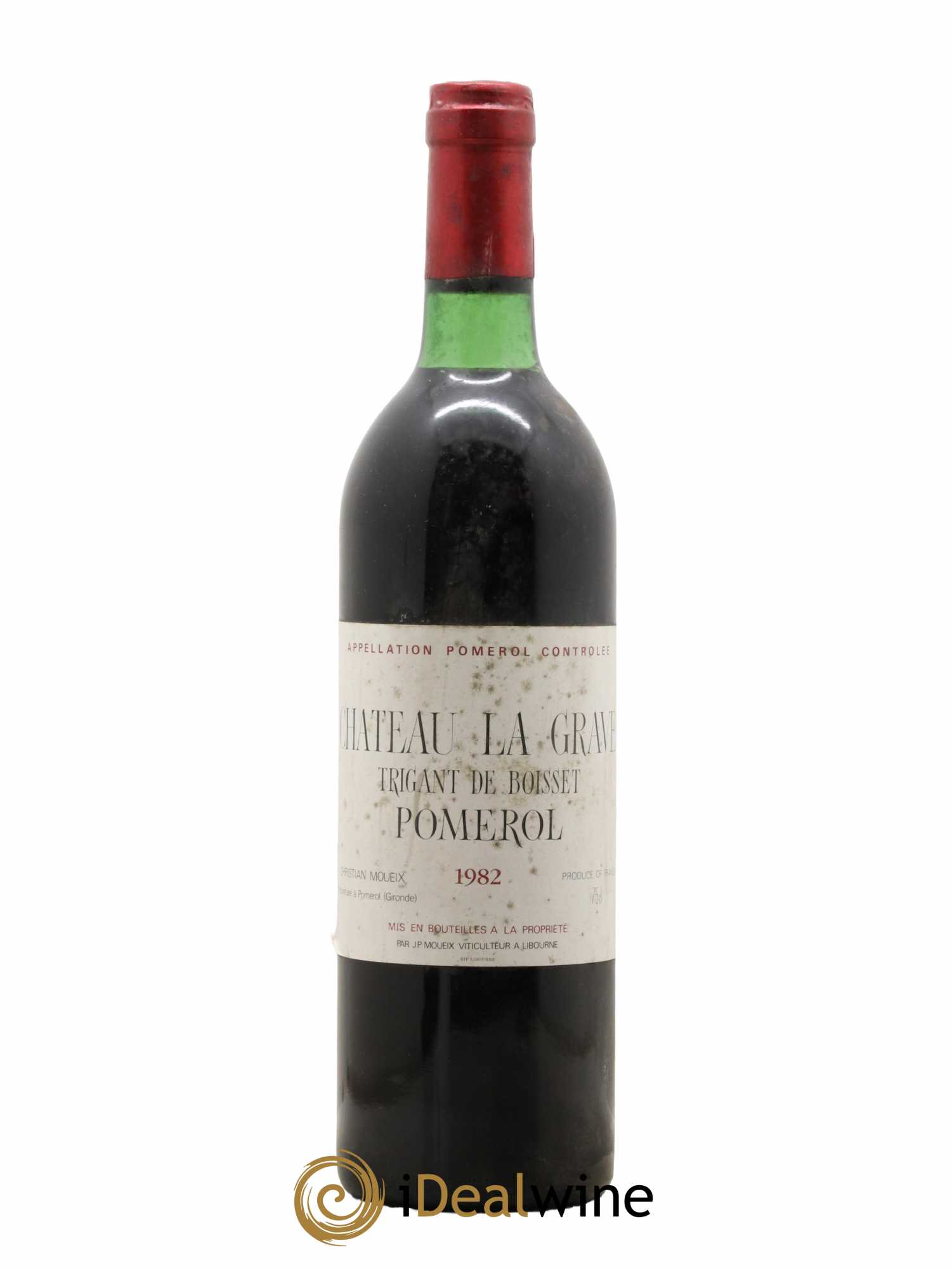 Château La Grave à Pomerol (Trigant de Boisset) 1982 - Lot de 1 bouteille - 0