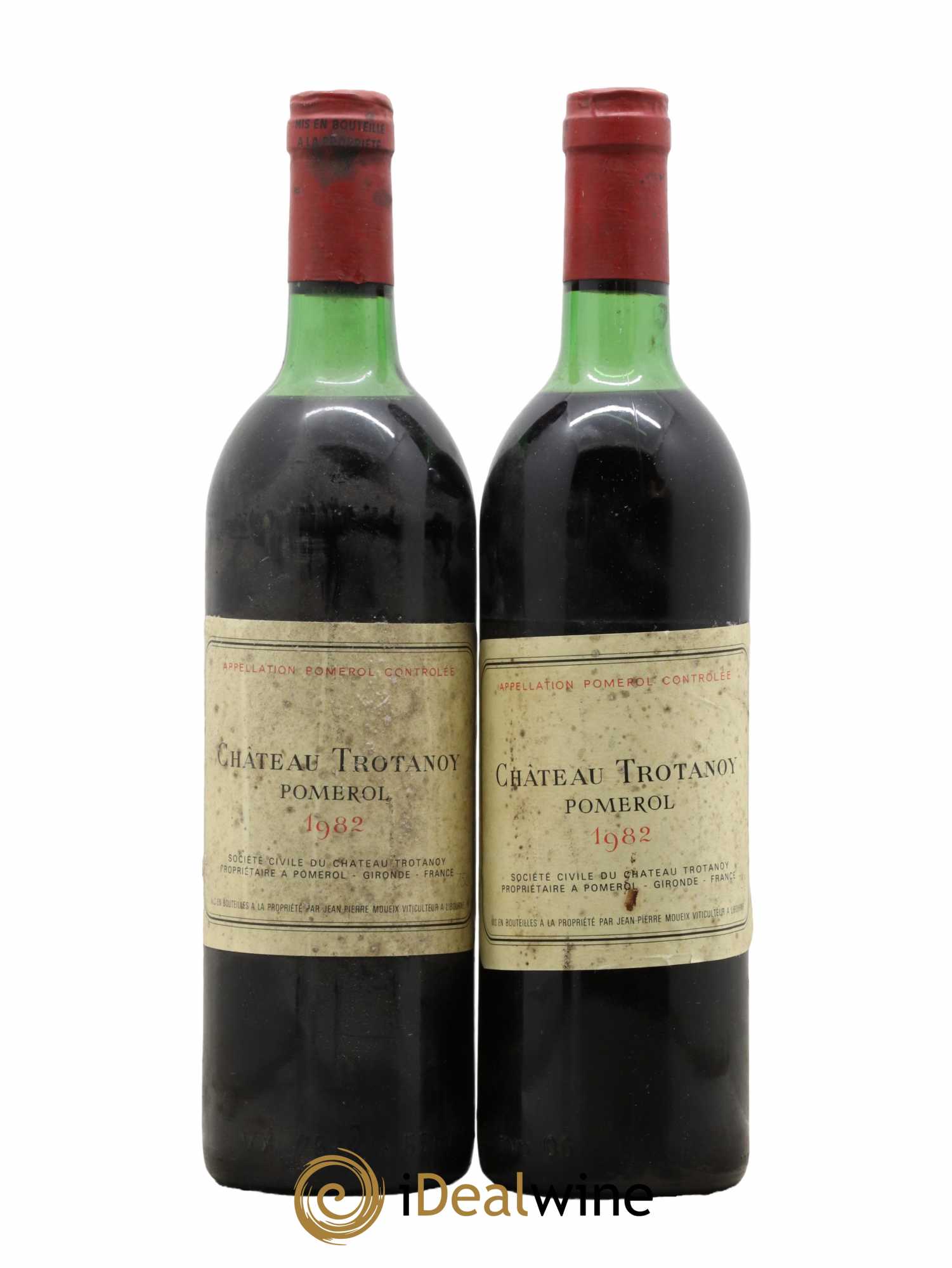 Château Trotanoy 1982 - Lot de 2 bouteilles - 0