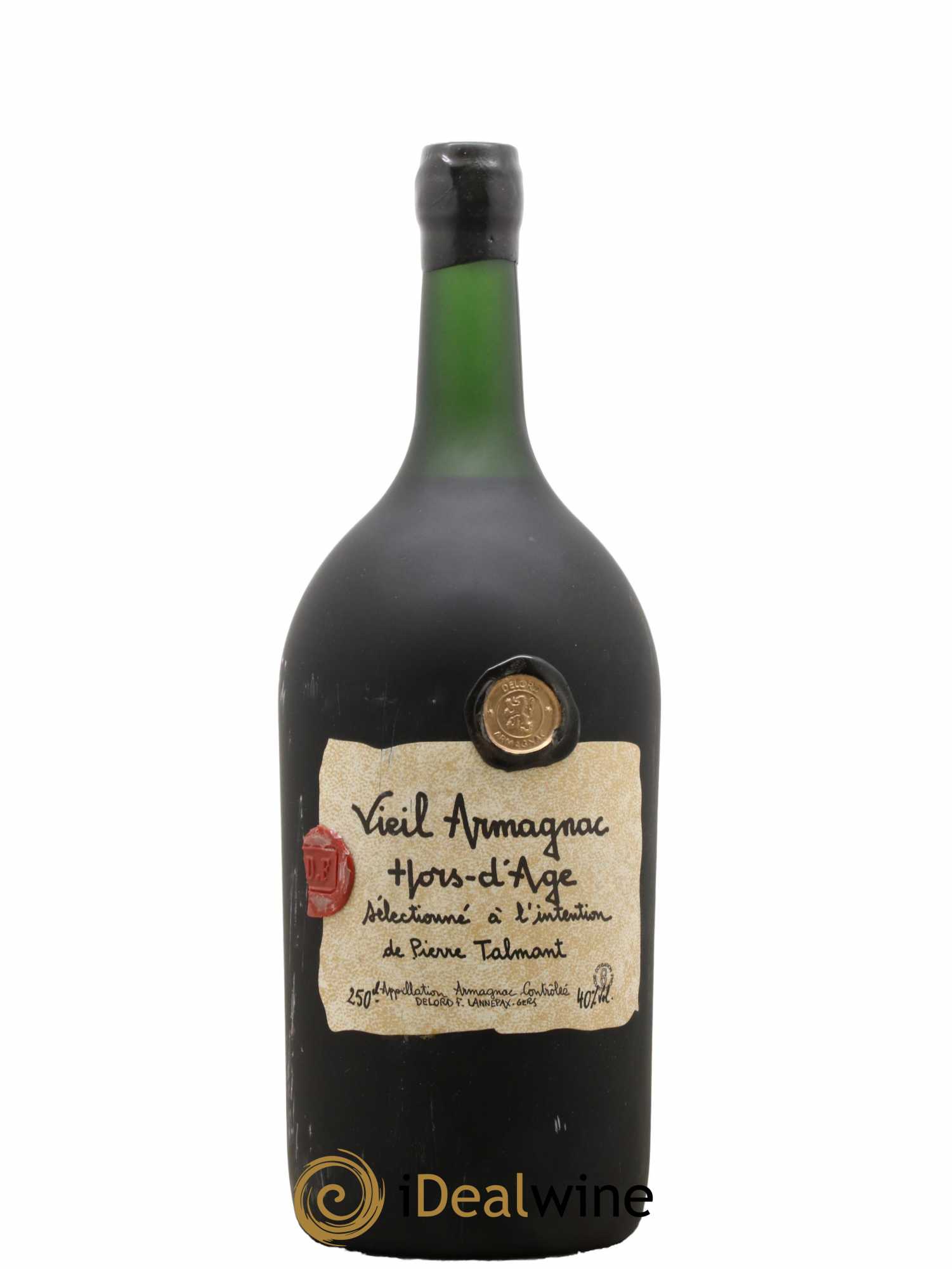 Armagnac Hors d'Age Delord - Lot de 1 double magnum - 0