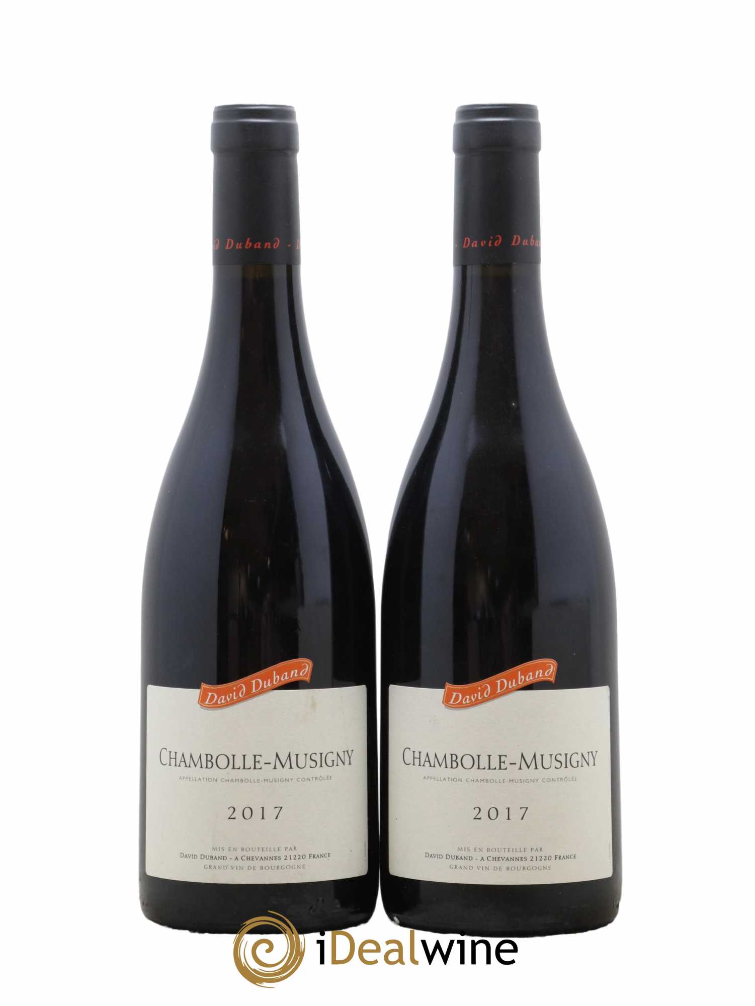 Chambolle-Musigny David Duband (Domaine) 2017 - Lot de 2 bouteilles - 0