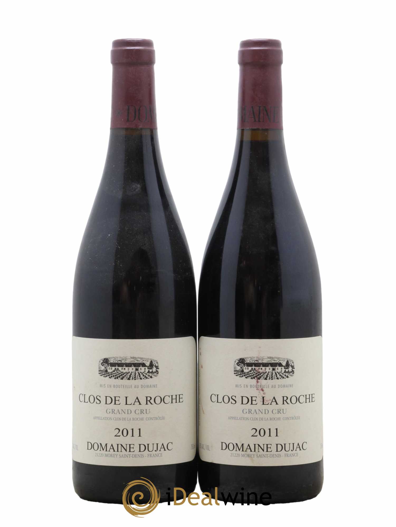 Clos de la Roche Grand Cru Dujac (Domaine) 2011 - Lot de 2 bouteilles - 0