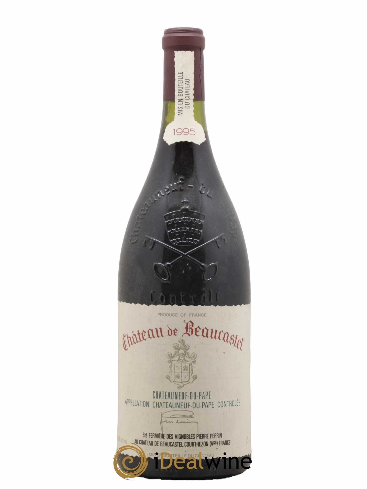 Châteauneuf-du-Pape Château de Beaucastel Famille Perrin 1995 - Lot de 1 magnum - 0