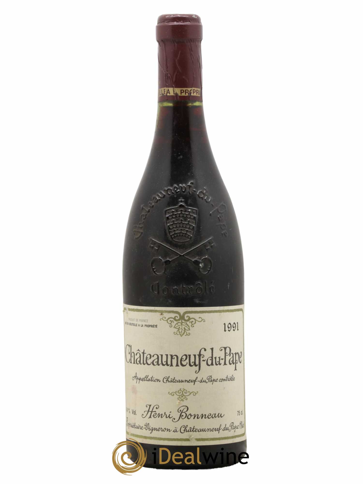 Châteauneuf-du-Pape Henri Bonneau Henri Bonneau & Fils 1991 - Lot de 1 bouteille - 0
