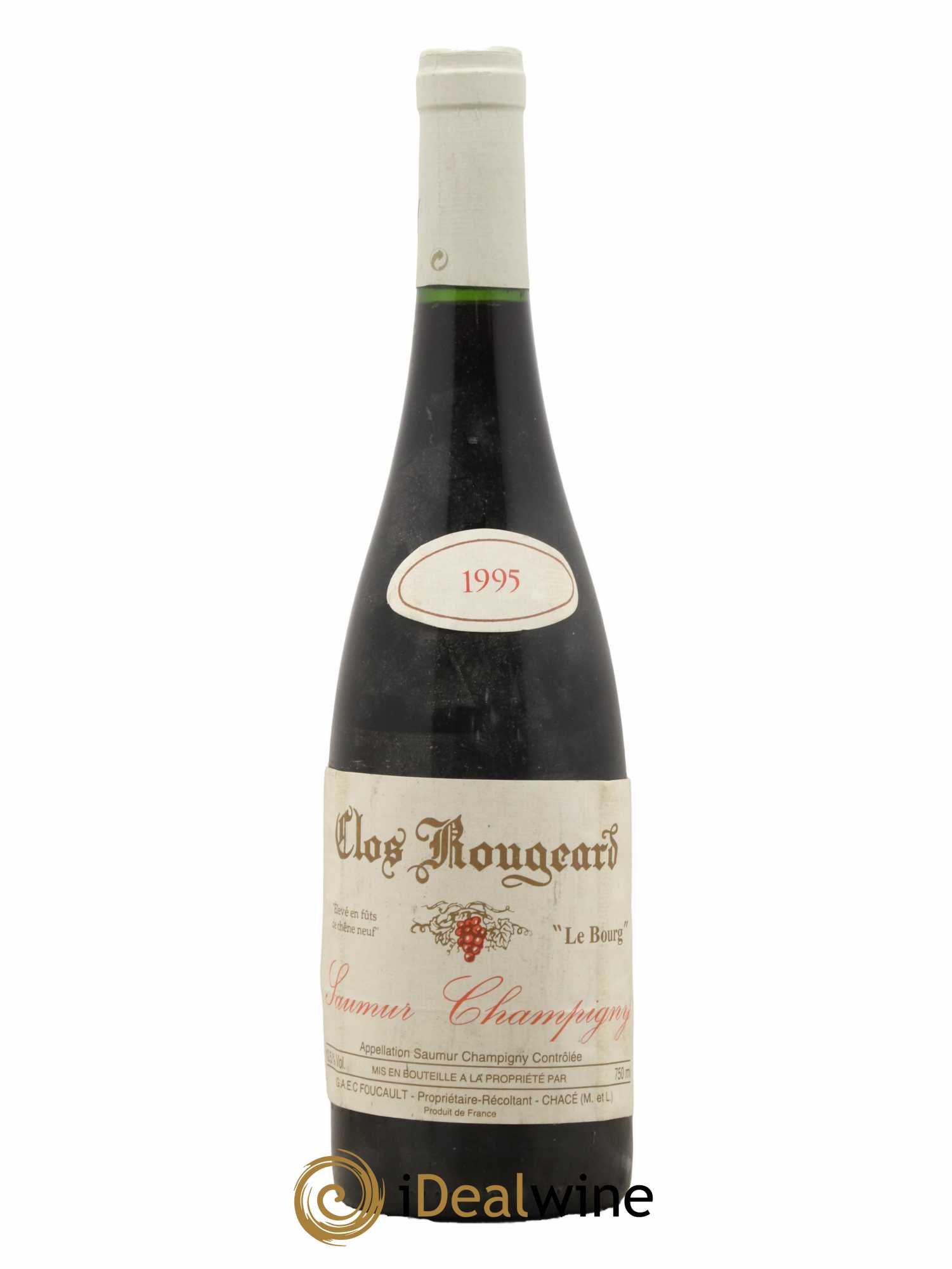 Saumur-Champigny Le Bourg Clos Rougeard 1995 - Lot de 1 bouteille - 0