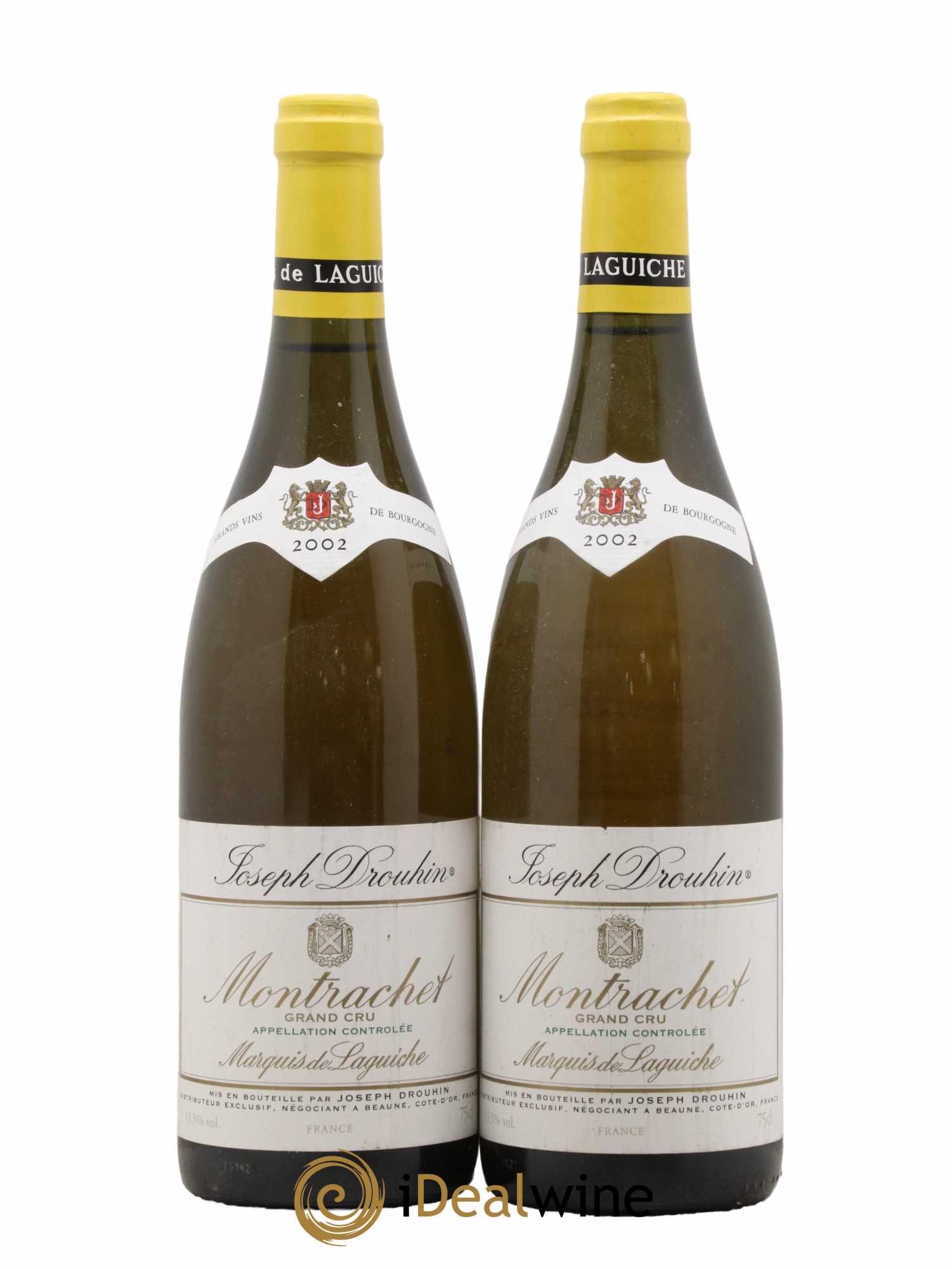 Montrachet Grand Cru Marquis de Laguiche Joseph Drouhin 2002 - Lot de 2 bouteilles - 0