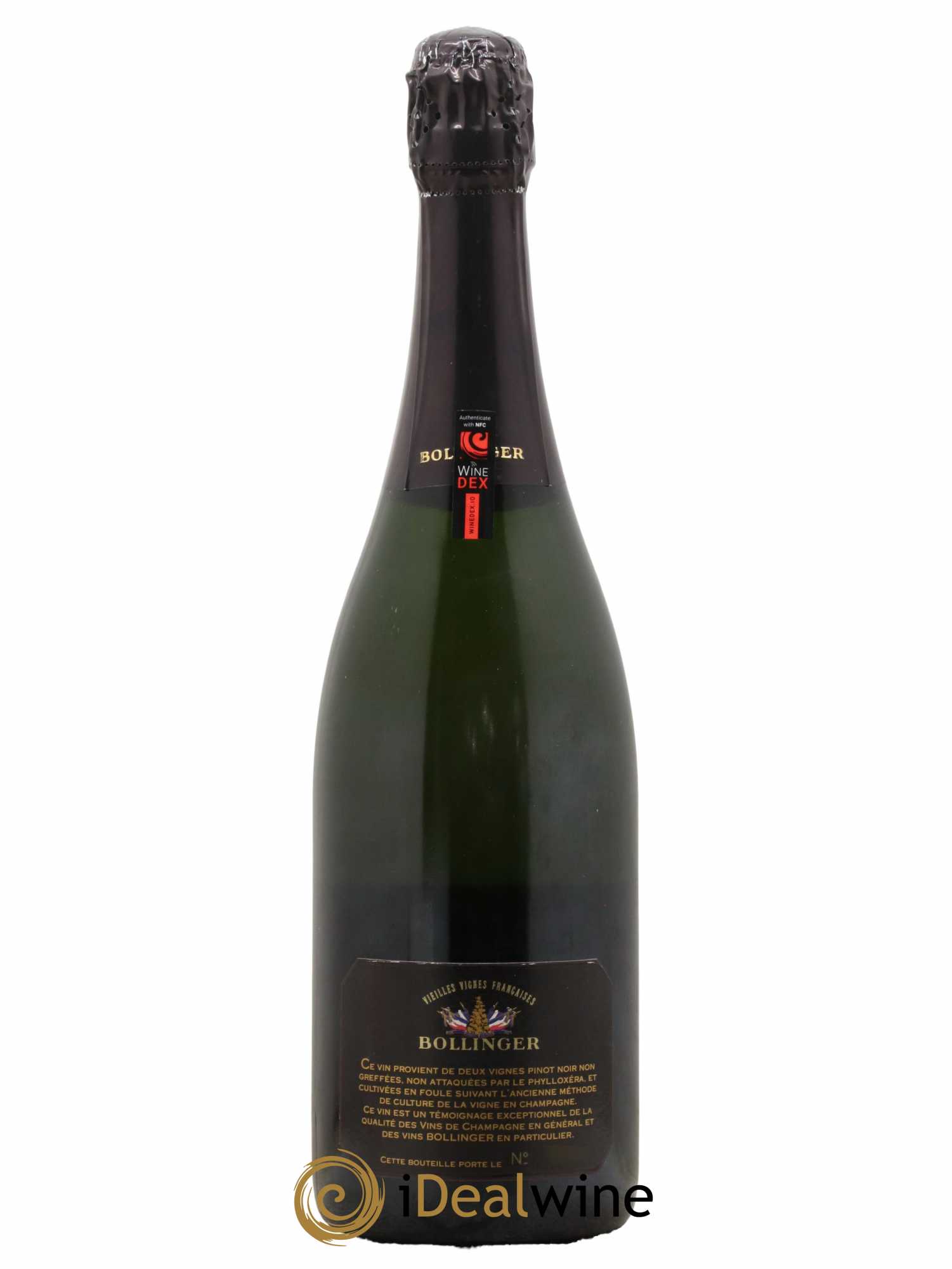 Brut Vieilles Vignes Françaises Bollinger 1986 - Lot de 1 bouteille - 2