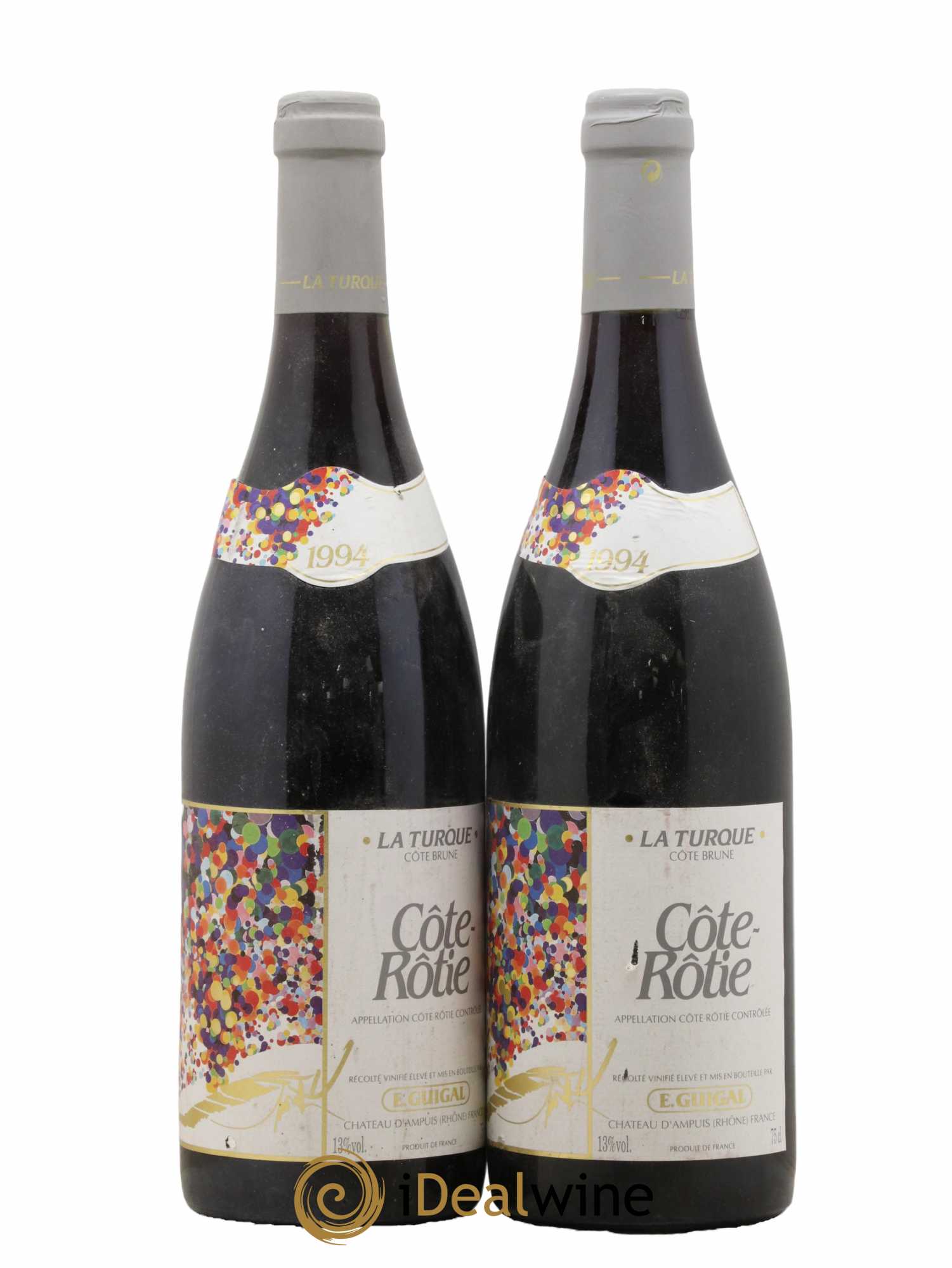 Côte-Rôtie La Turque Guigal 1994 - Lot de 2 bouteilles - 0