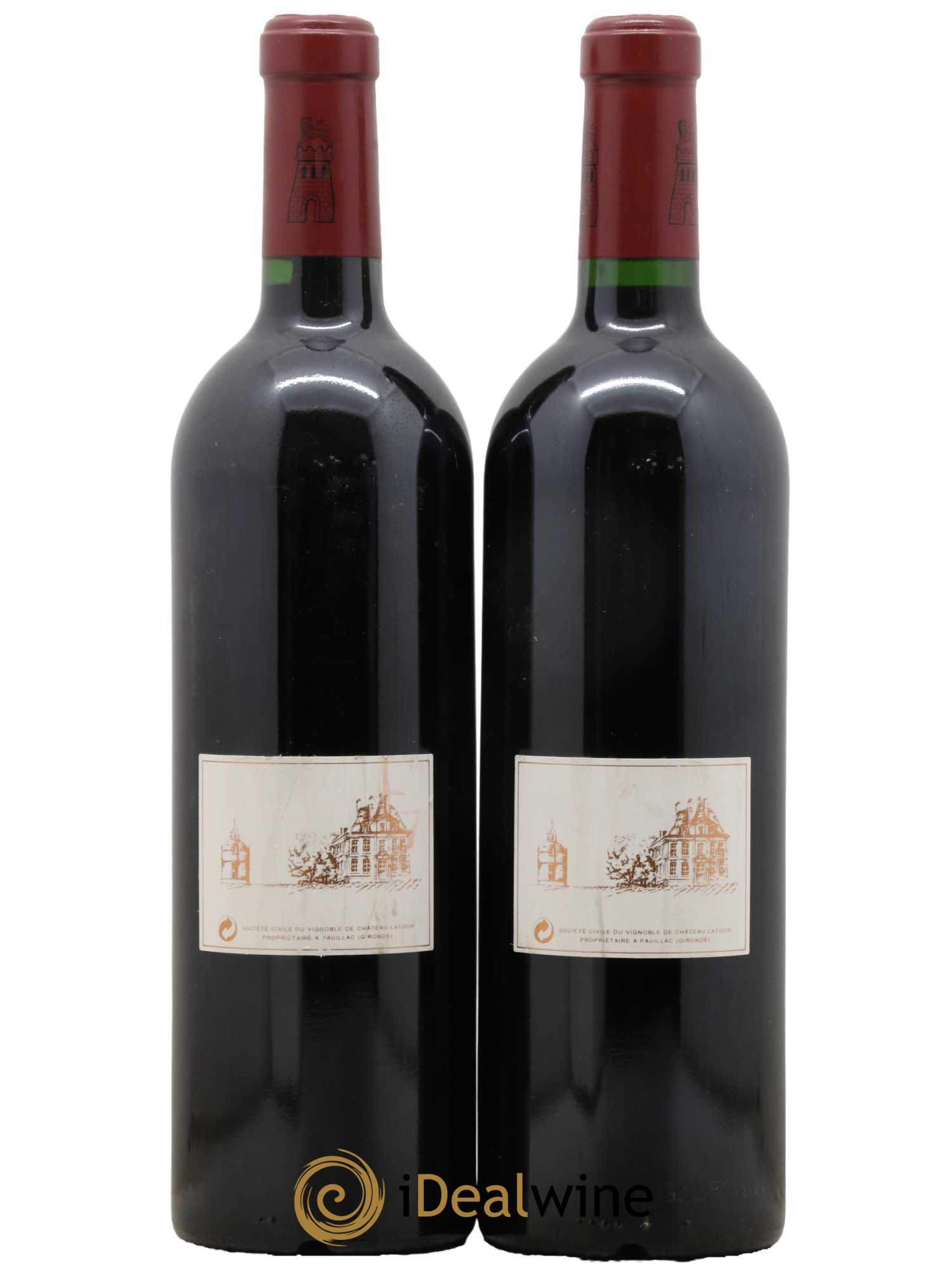 Château Latour 1er Grand Cru Classé 1999 - Lot de 2 bouteilles - 1