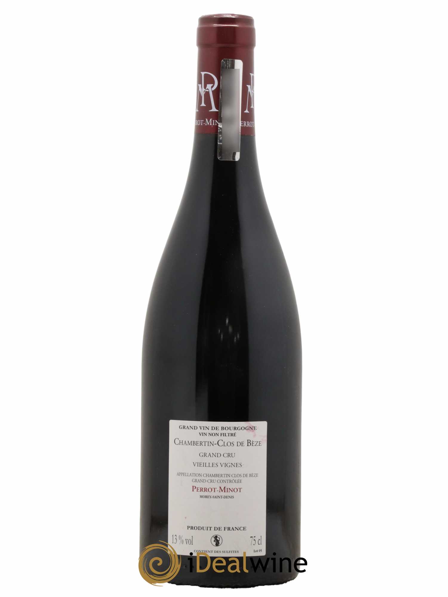 Chambertin Clos de Bèze Grand Cru Vieilles vignes Perrot-Minot 2014 - Lot de 1 bouteille - 1