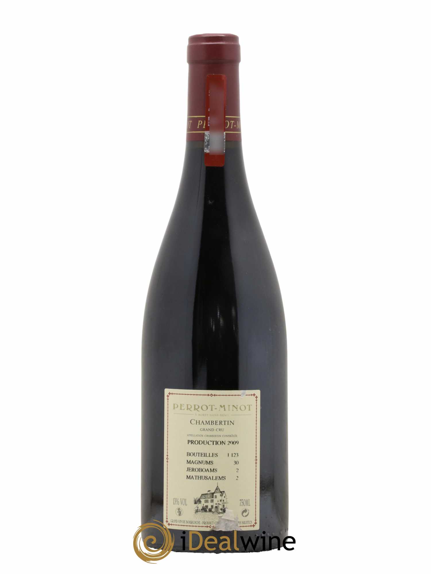 Chambertin Grand Cru Vieilles vignes Perrot-Minot 2009 - Lot de 1 bouteille - 1