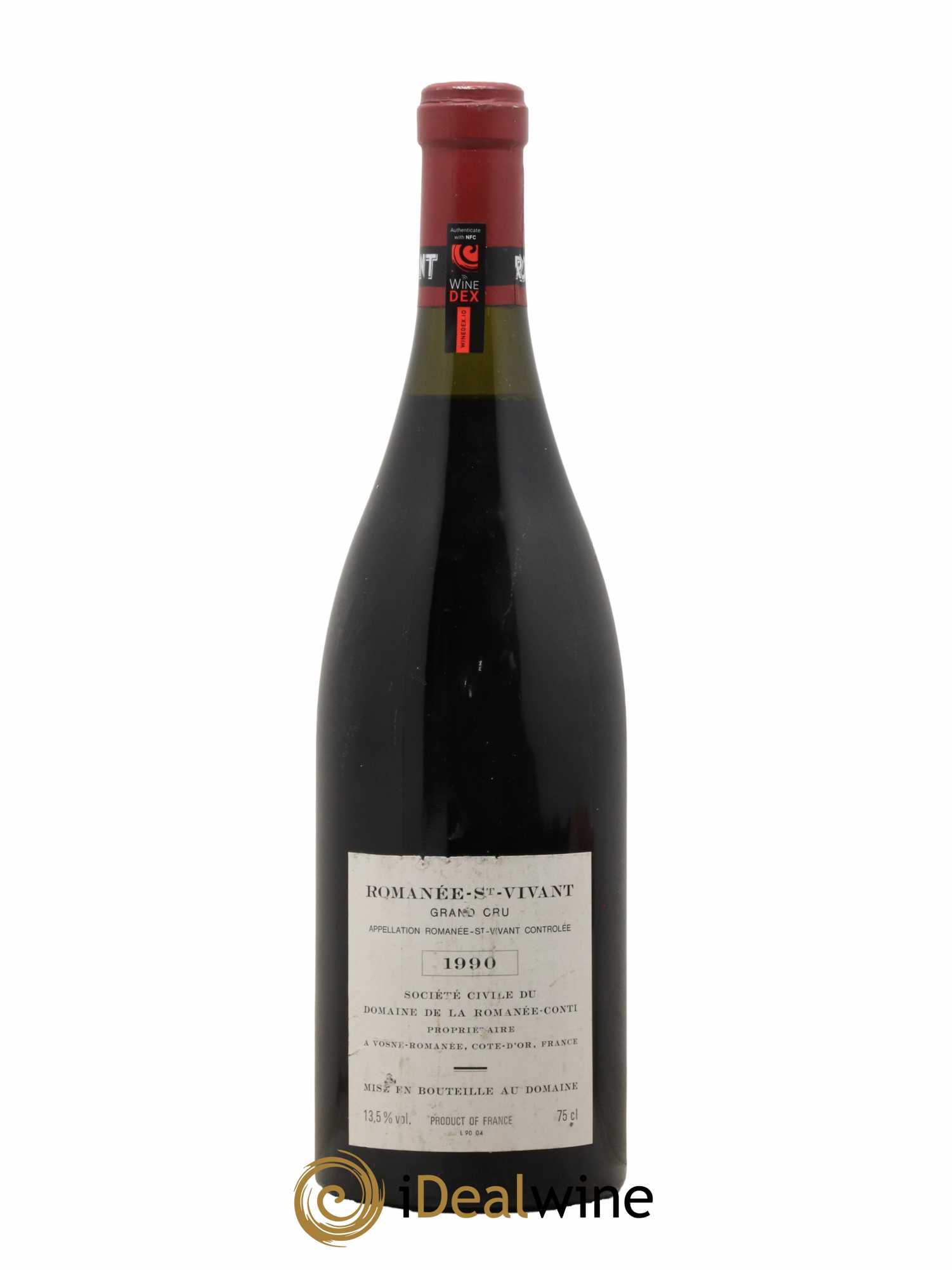 Romanée-Saint-Vivant Grand Cru Domaine de la Romanée-Conti 1990 - Lot de 1 bouteille - 1