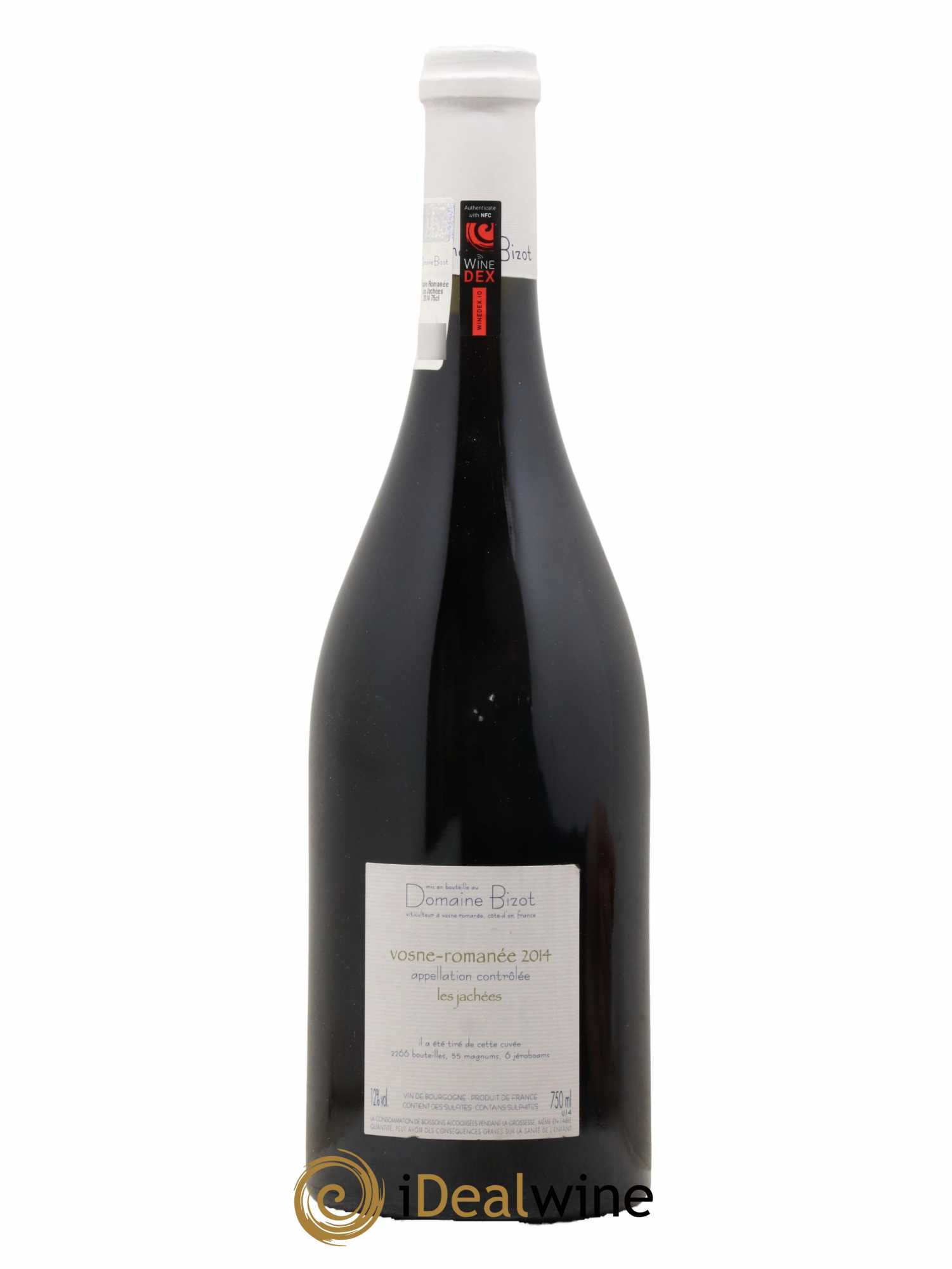 Vosne-Romanée Les Jachées Bizot (Domaine) 2014 - Lot de 1 bouteille - 1