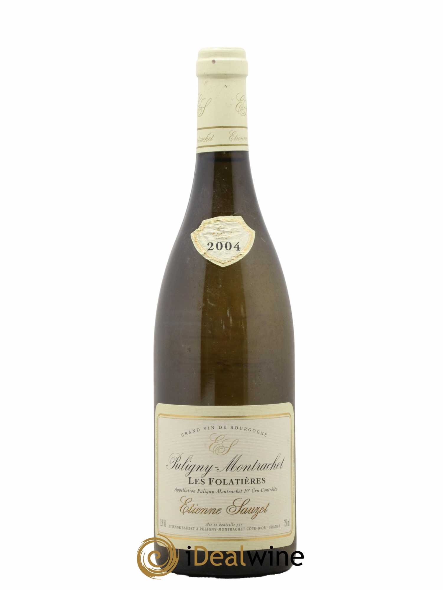 Puligny-Montrachet 1er Cru Les Folatières Etienne Sauzet 2004 - Lot de 1 bouteille - 0