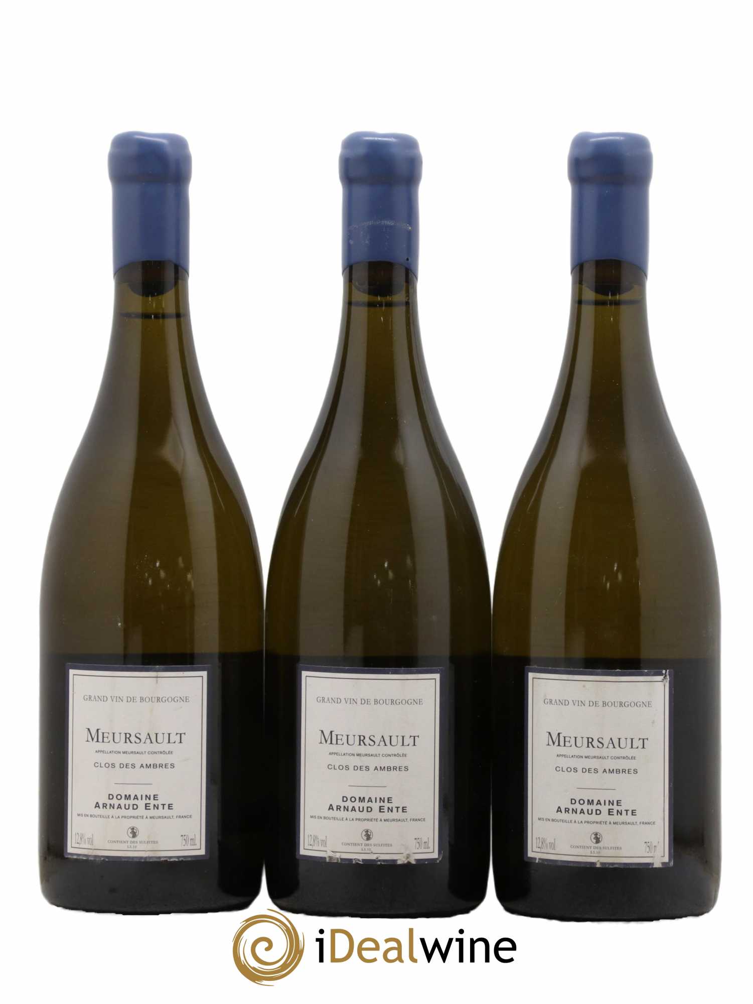 Meursault Clos des Ambres Arnaud Ente 2010 - Lot de 3 bouteilles - 1