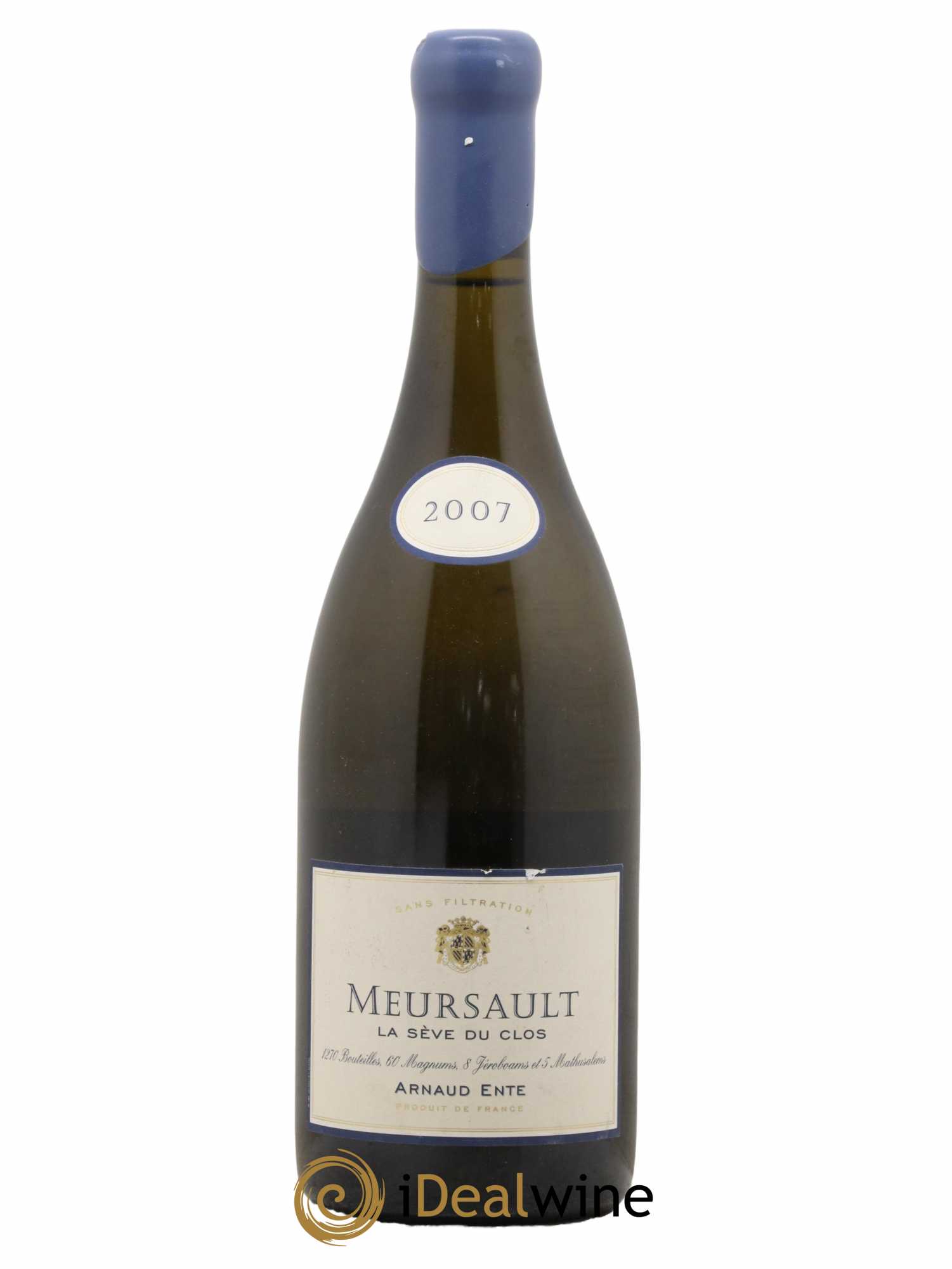Meursault La Sève du Clos Arnaud Ente 2007 - Lot de 1 bouteille - 0