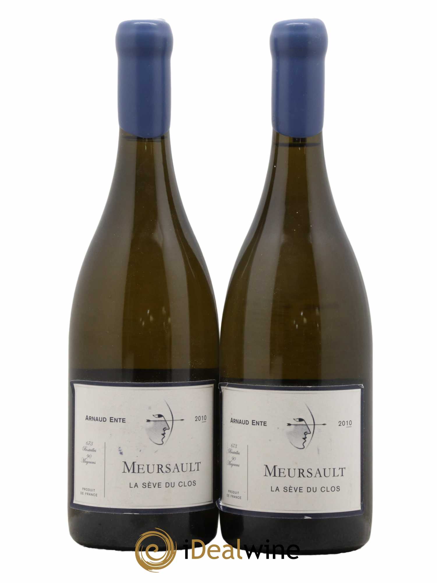 Meursault La Sève du Clos Arnaud Ente 2010 - Lot de 2 bouteilles - 0