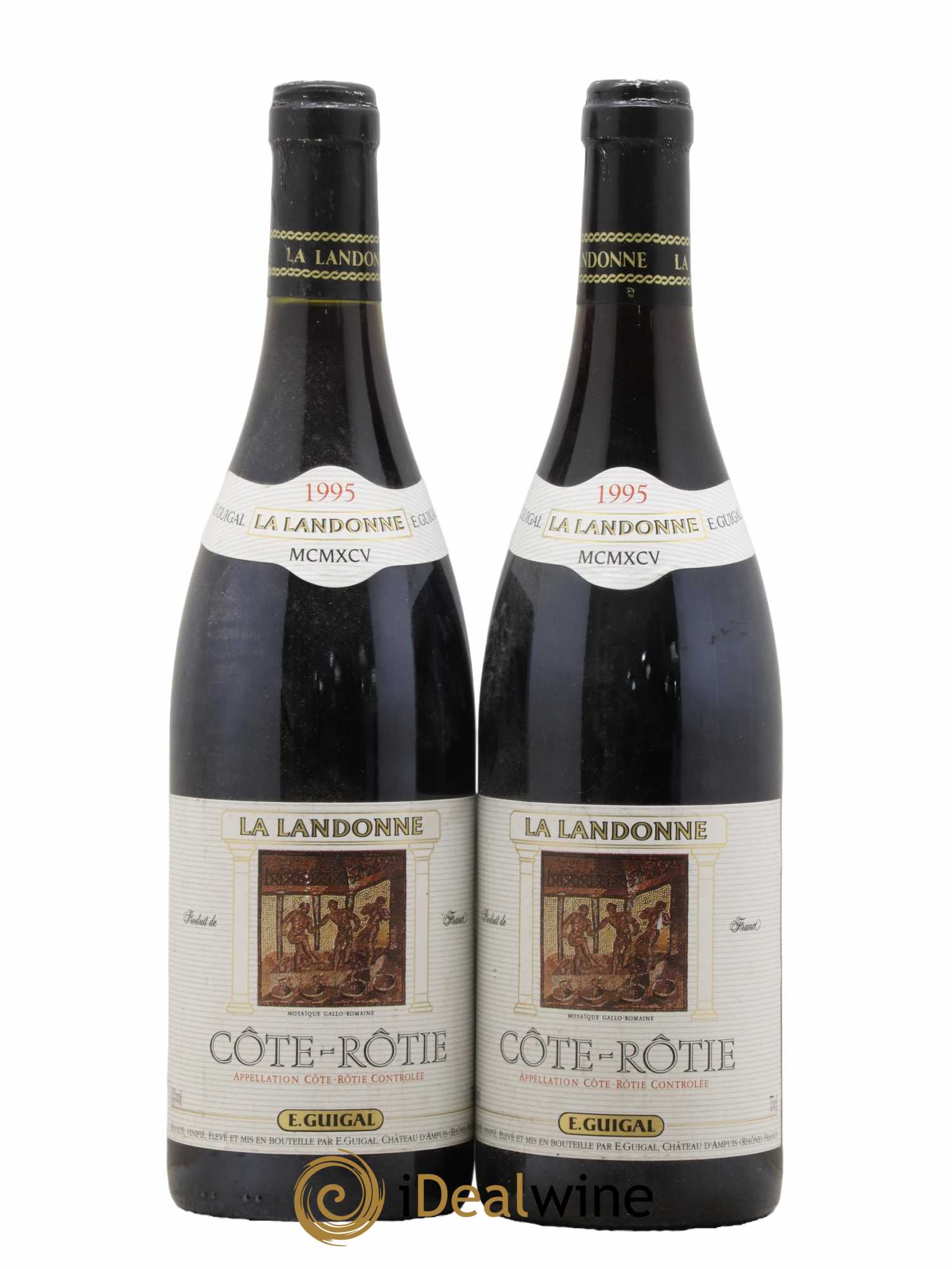 Côte-Rôtie La Landonne Guigal 1995 - Lot de 2 bouteilles - 0