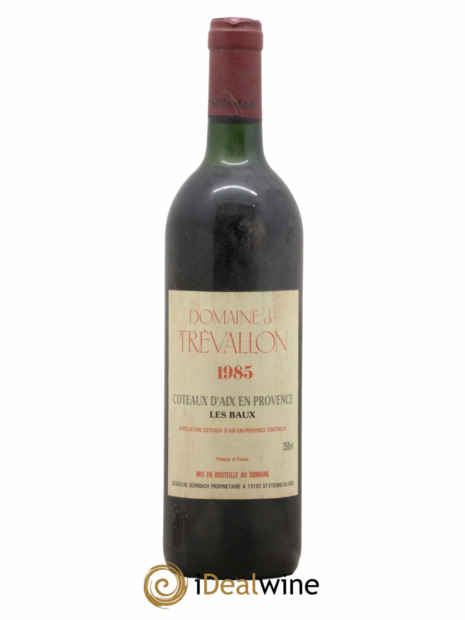 Coteaux d'Aix-en-Provence Trévallon (Domaine de) Eloi Dürrbach 1985 - Lot de 1 bouteille - 0
