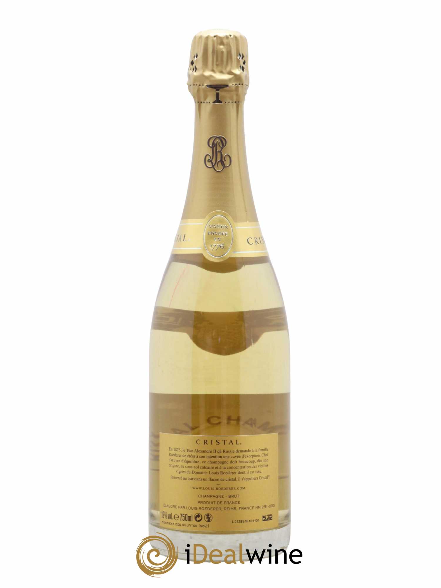 Cristal Louis Roederer 2008 - Lot of 1 bottle - 2