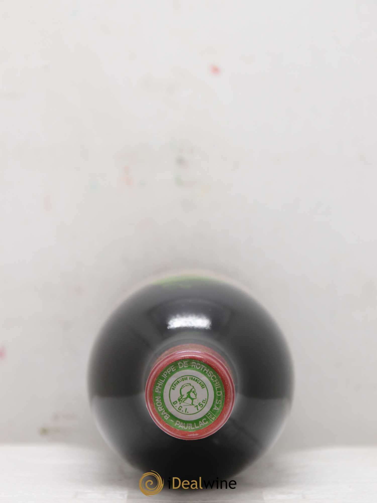 Château Mouton Rothschild 1er Grand Cru Classé 1987 - Lot de 1 bouteille - 1