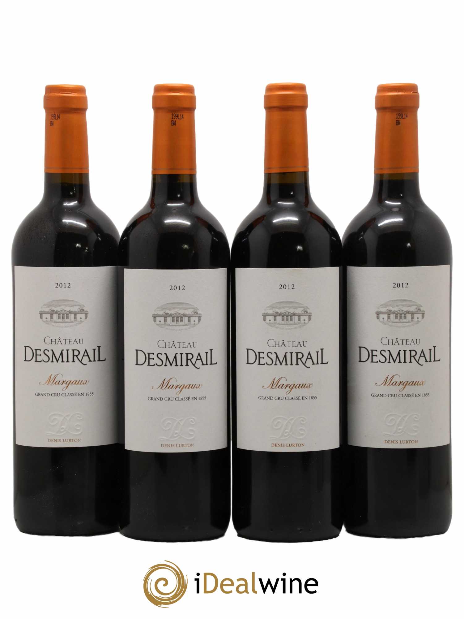 Château Desmirail 3ème Grand Cru Classé 2012 - Lot de 4 bouteilles - 0